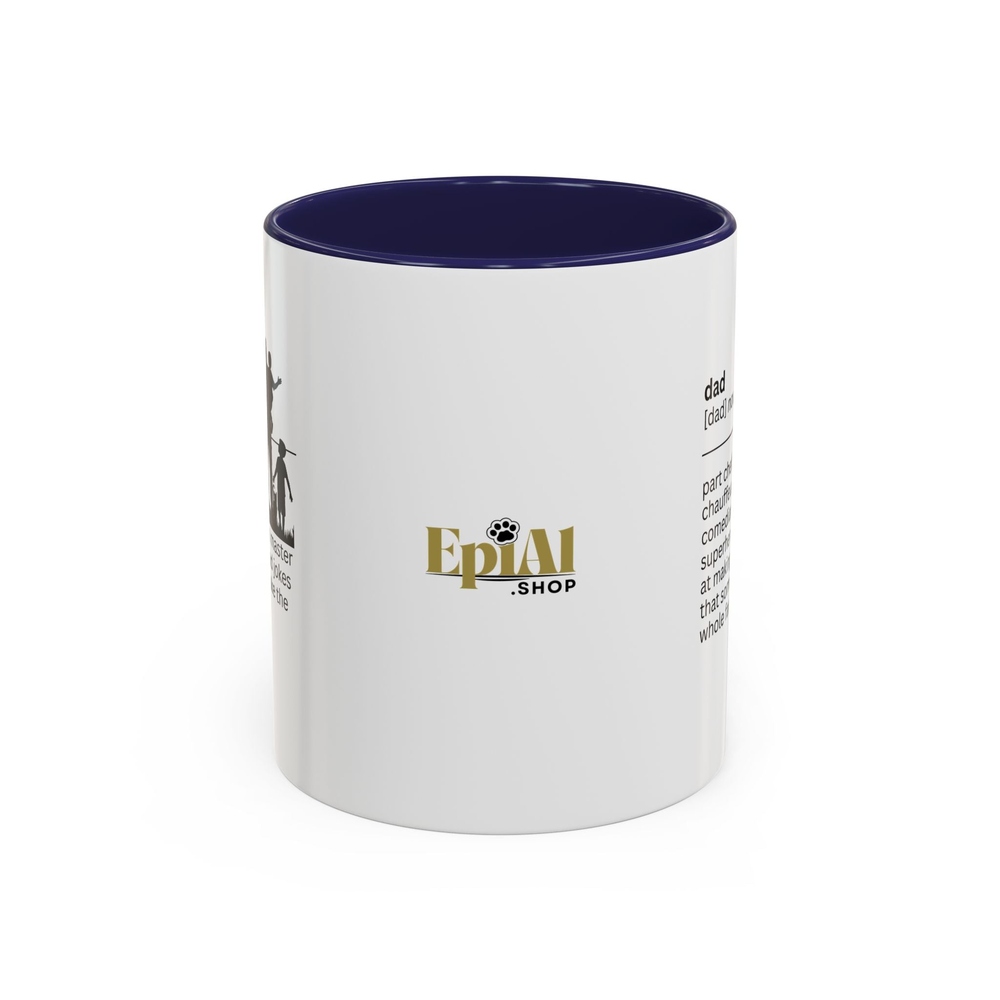 Dad Jokes Accent Coffee Mug - Perfect Gift for Dads - Drinkware, Coffee Mugs - EpiAl's Shop