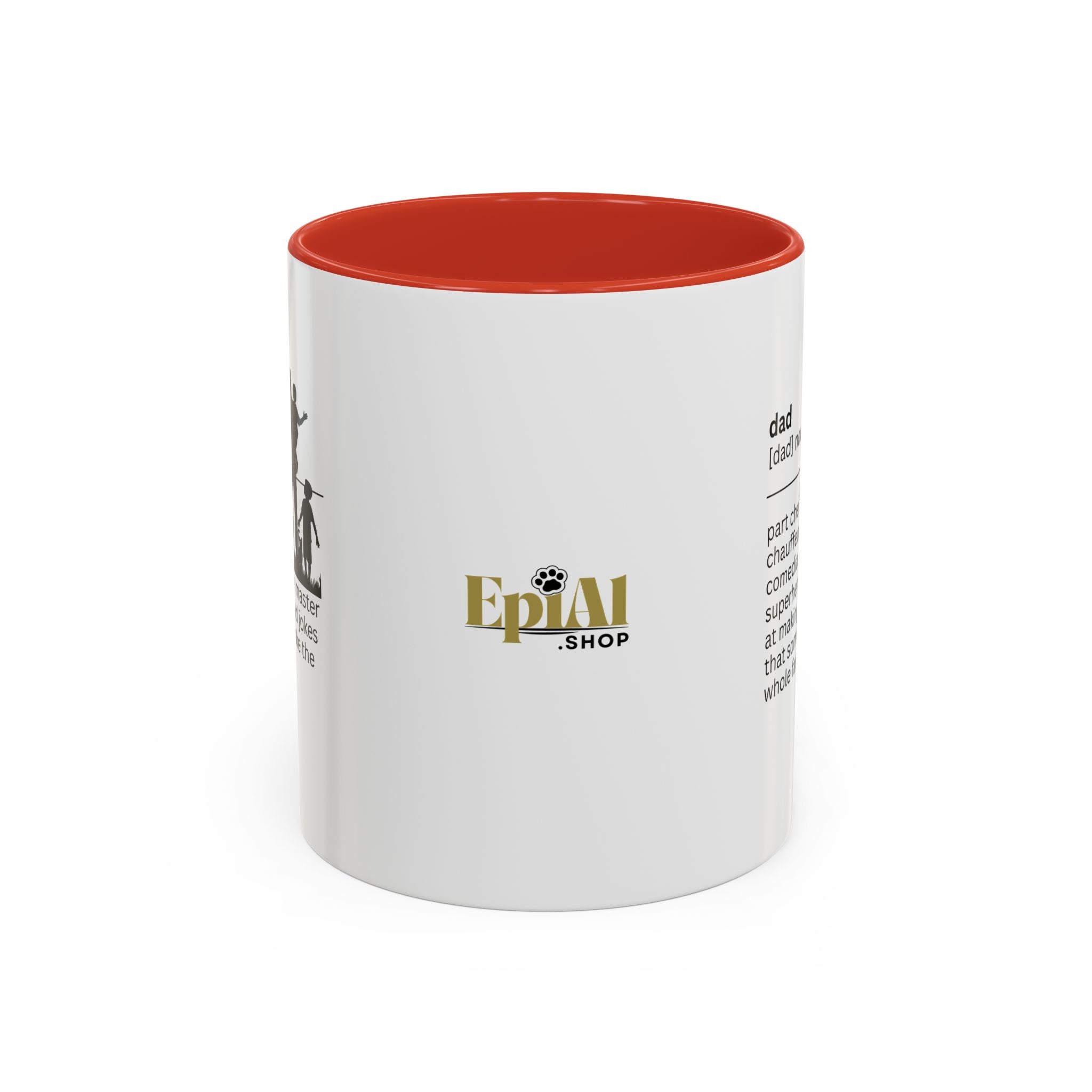 Dad Jokes Accent Coffee Mug - Perfect Gift for Dads - Drinkware, Coffee Mugs - EpiAl's Shop