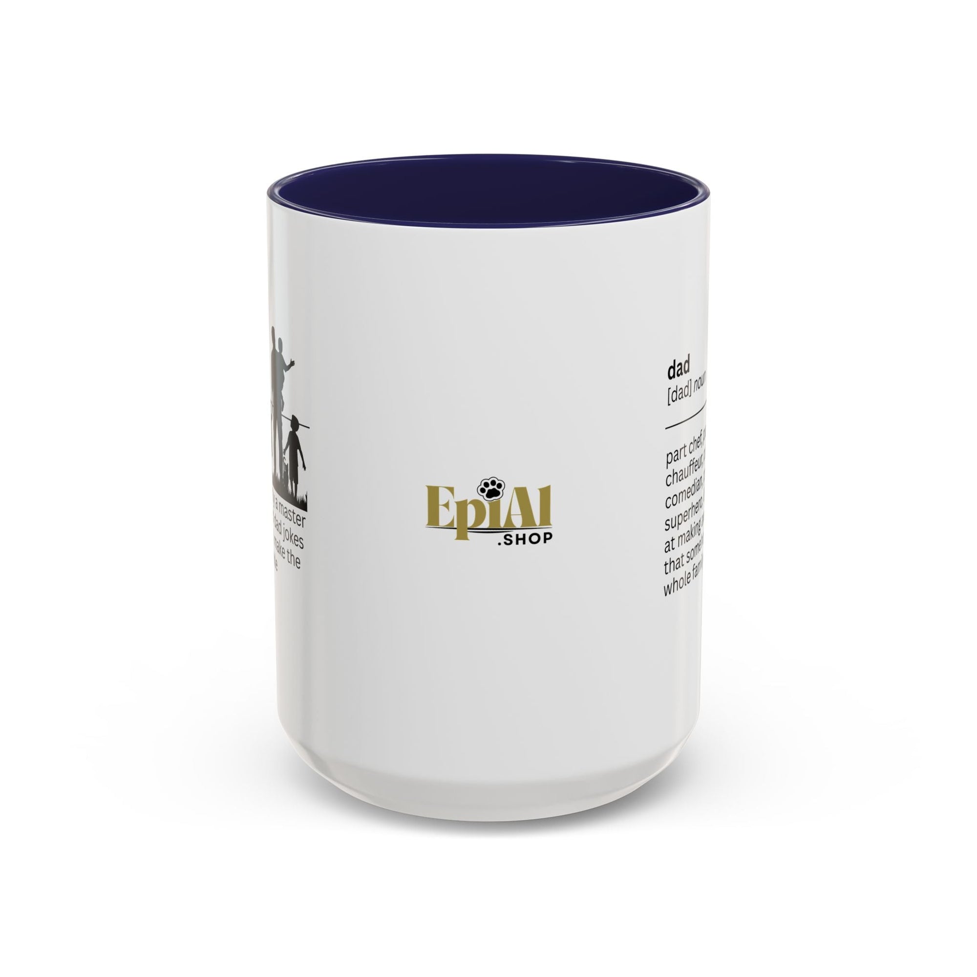 Dad Jokes Accent Coffee Mug - Perfect Gift for Dads - Drinkware, Coffee Mugs - EpiAl's Shop