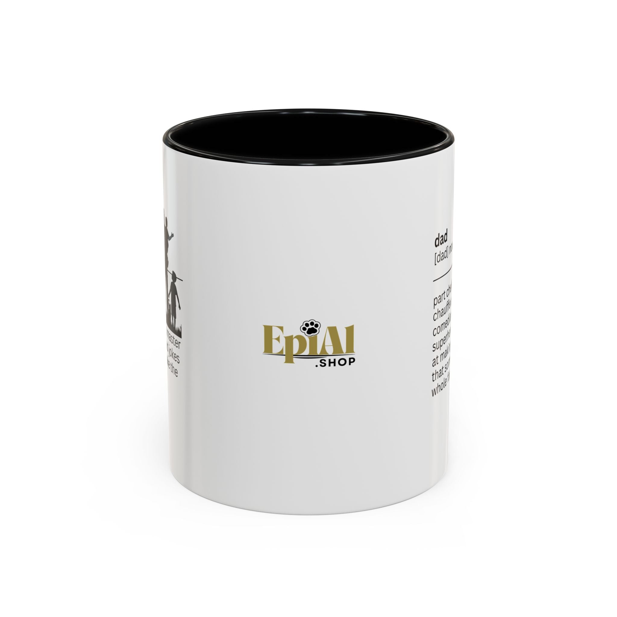 Dad Jokes Accent Coffee Mug - Perfect Gift for Dads - Drinkware, Coffee Mugs - EpiAl's Shop