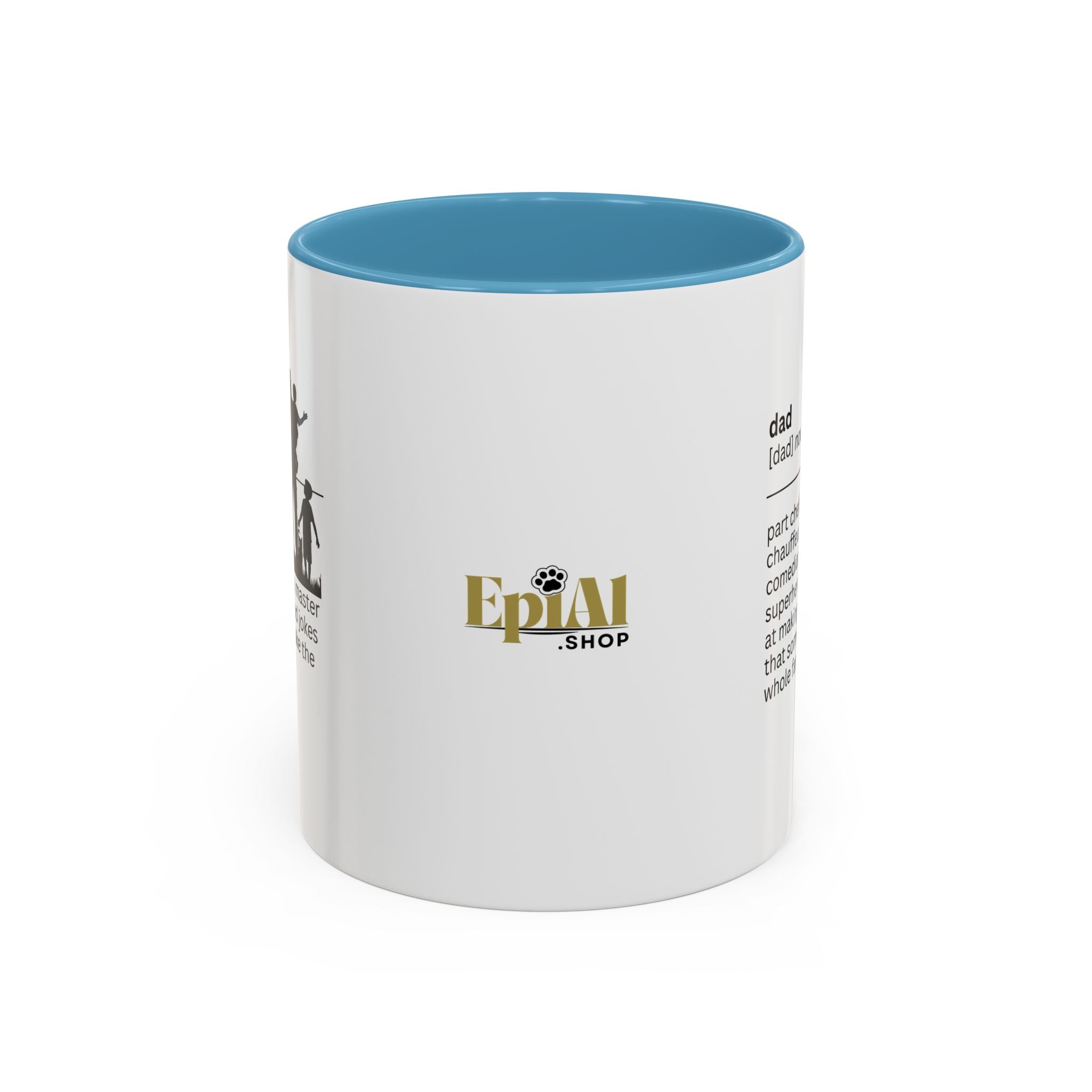 Dad Jokes Accent Coffee Mug - Perfect Gift for Dads - Drinkware, Coffee Mugs - EpiAl's Shop