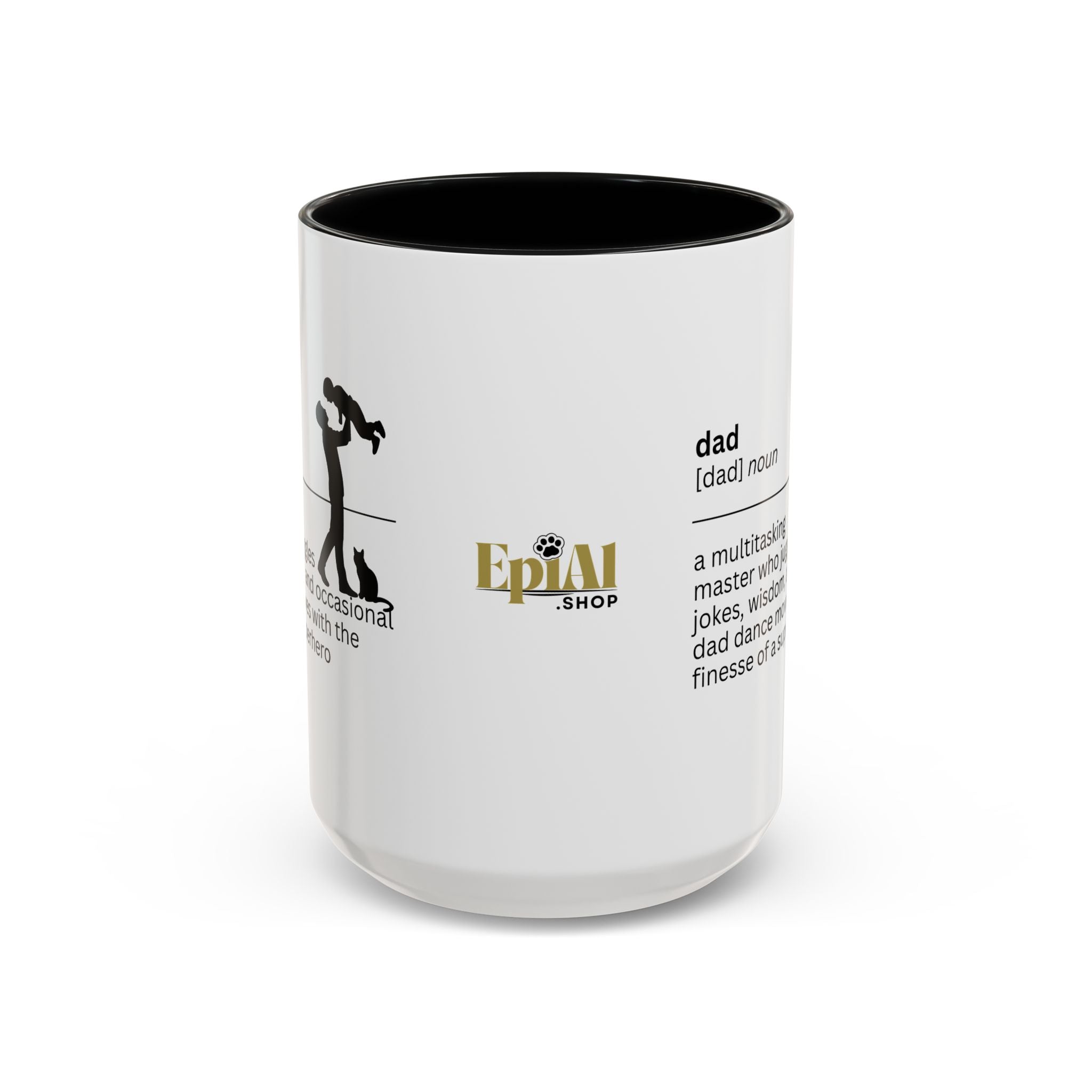 Dad Multitasking Accent Coffee Mug - Perfect Gift for Dads - Drinkware, Coffee Mugs - EpiAl's Shop