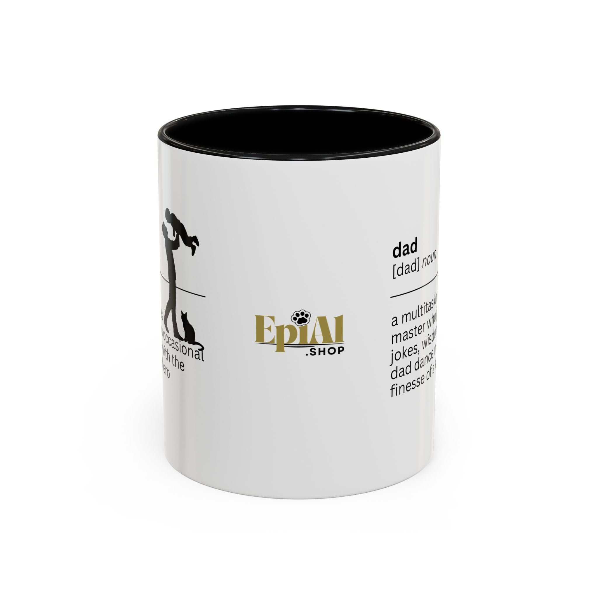 Dad Multitasking Accent Coffee Mug - Perfect Gift for Dads - Drinkware, Coffee Mugs - EpiAl's Shop