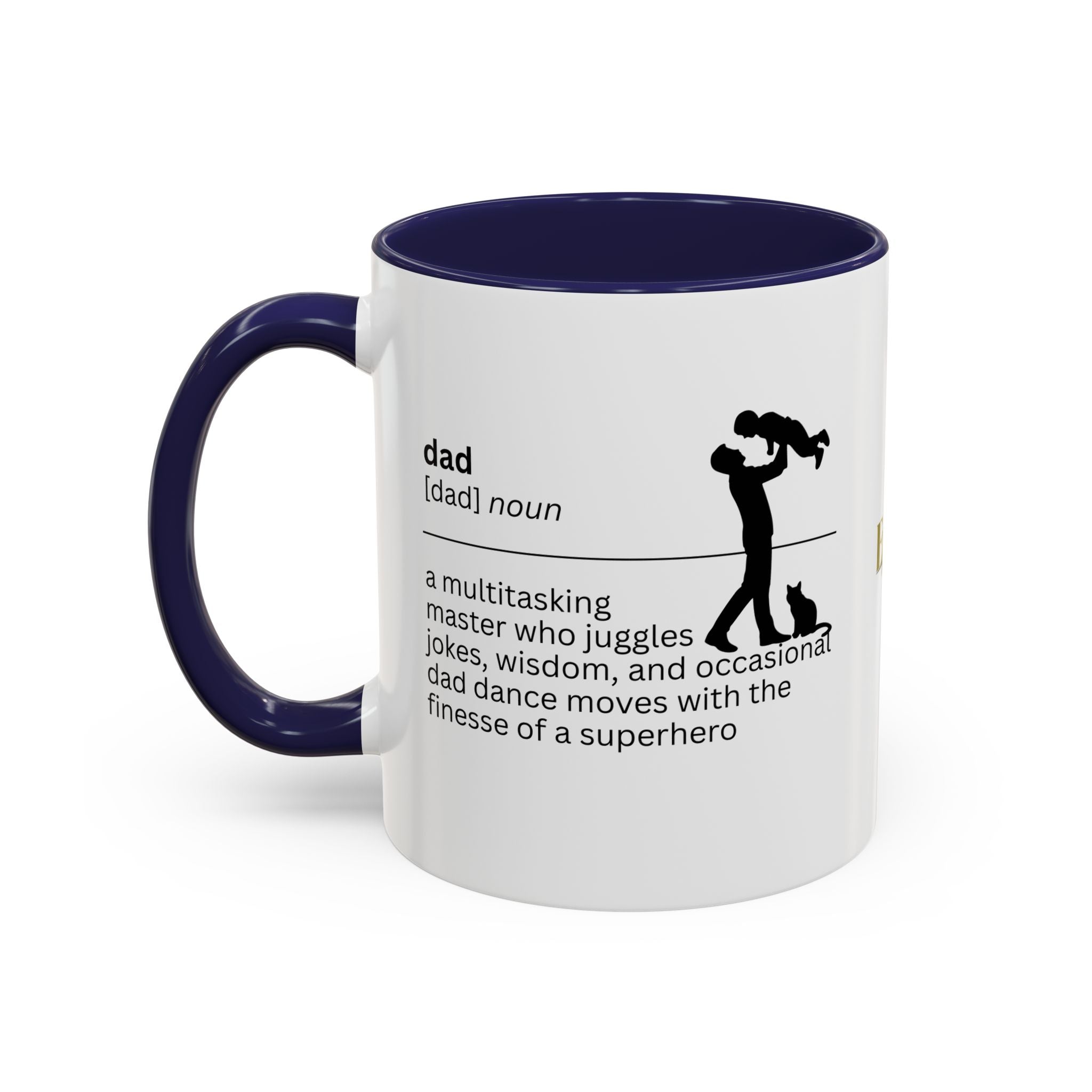 Dad Multitasking Accent Coffee Mug - Perfect Gift for Dads - Drinkware, Coffee Mugs - EpiAl's Shop