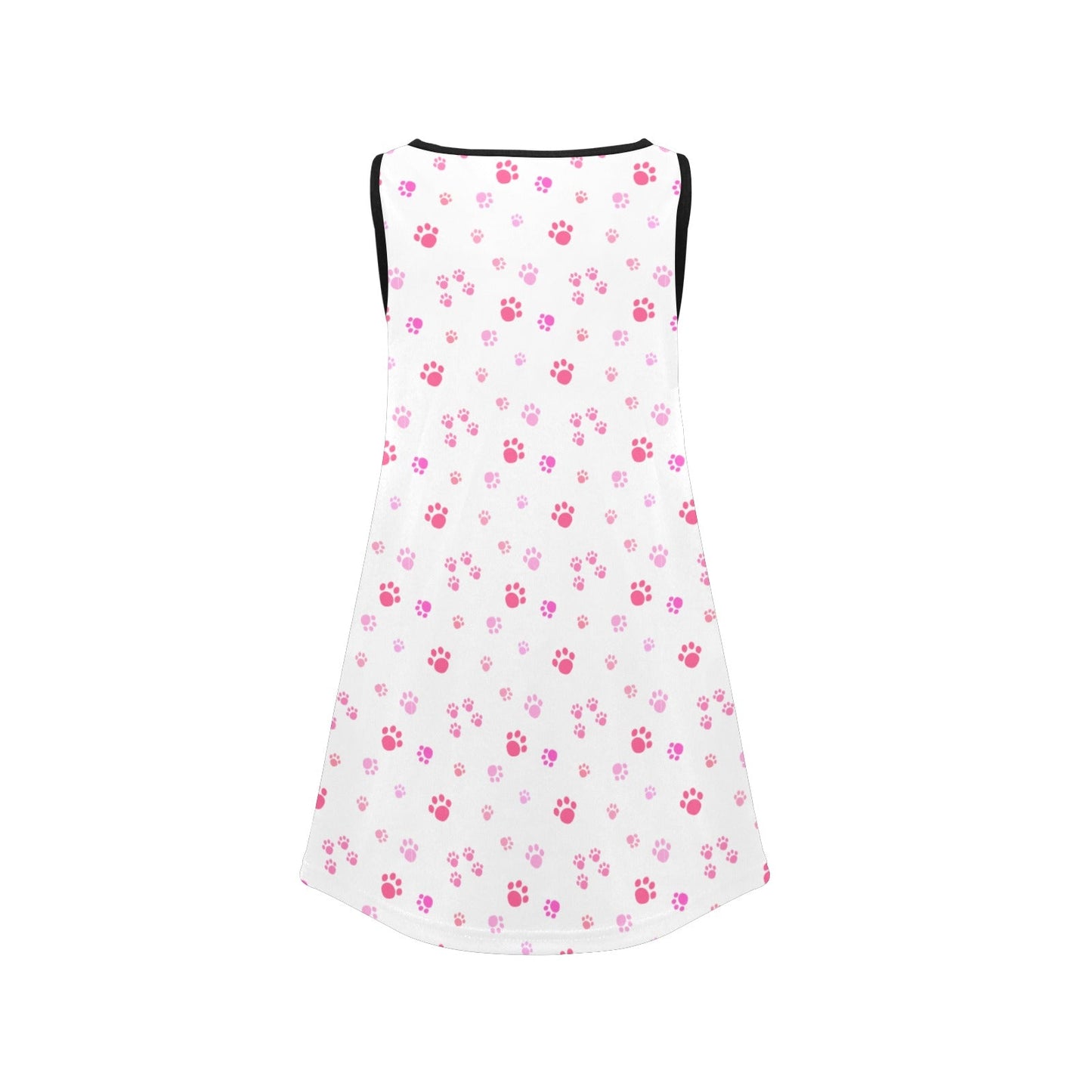 Dainty Paws Girls' Sleeveless Dress (D58) - Dresses - Epileptic Al’s Shop
