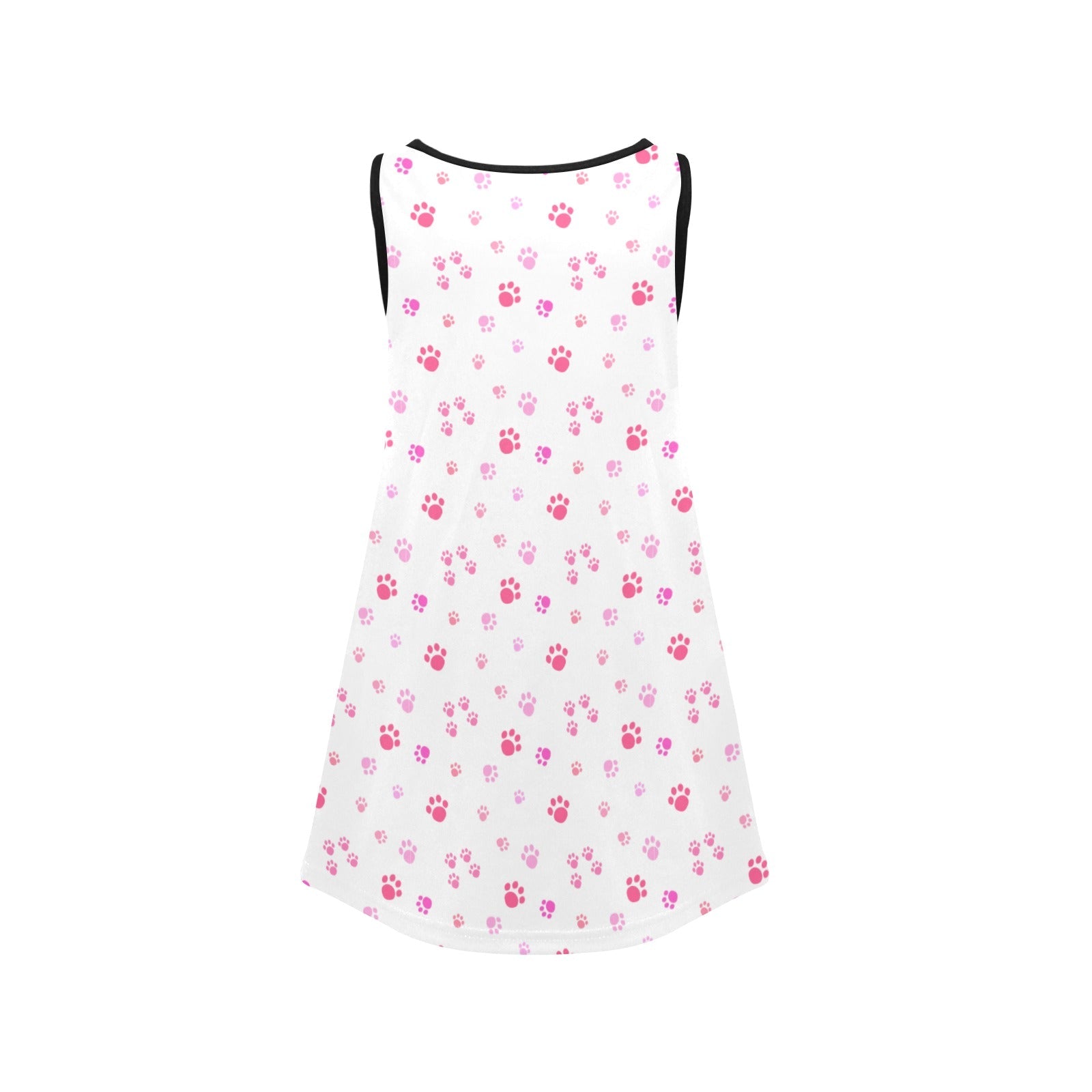 Dainty Paws Girls' Sleeveless Dress (D58) - Dresses - Epileptic Al’s Shop