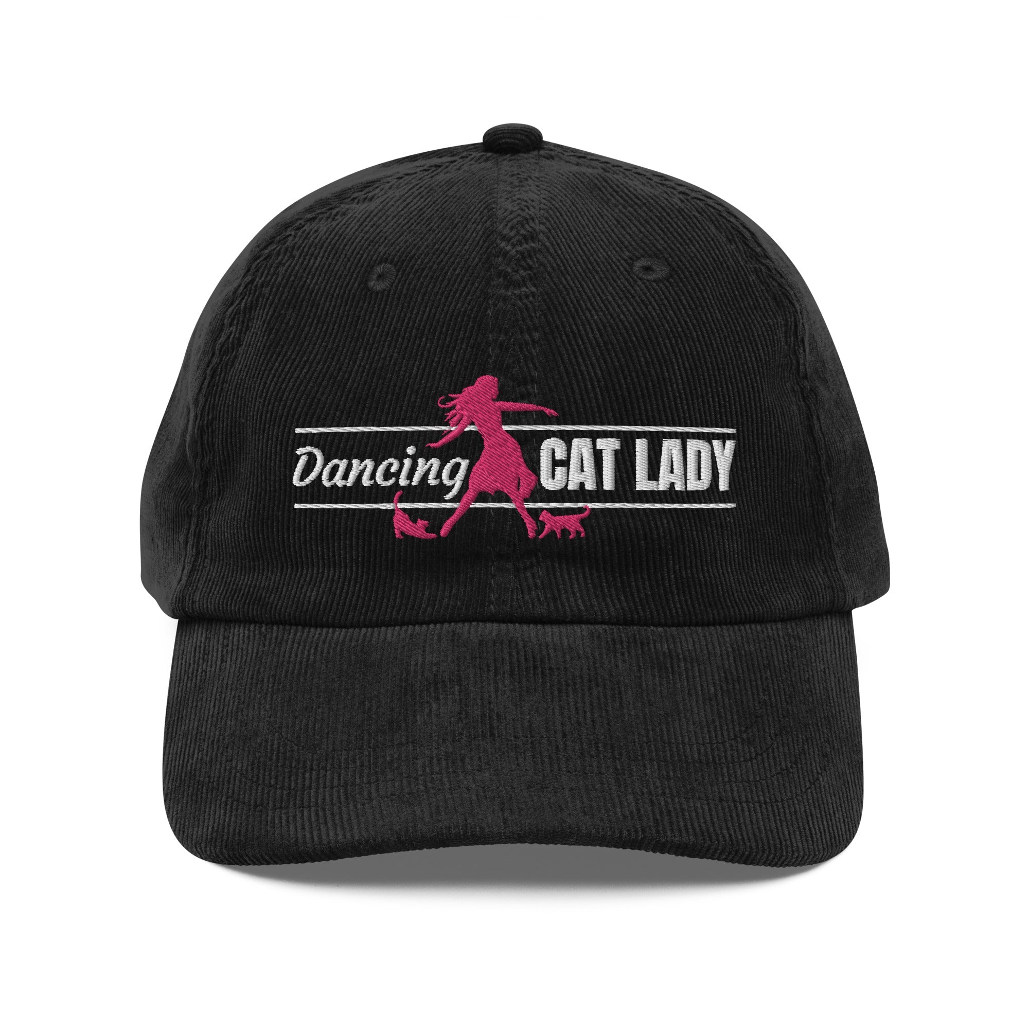 Dancing Cat Lady Corduroy Hat - Hats - EpiAl's Shop