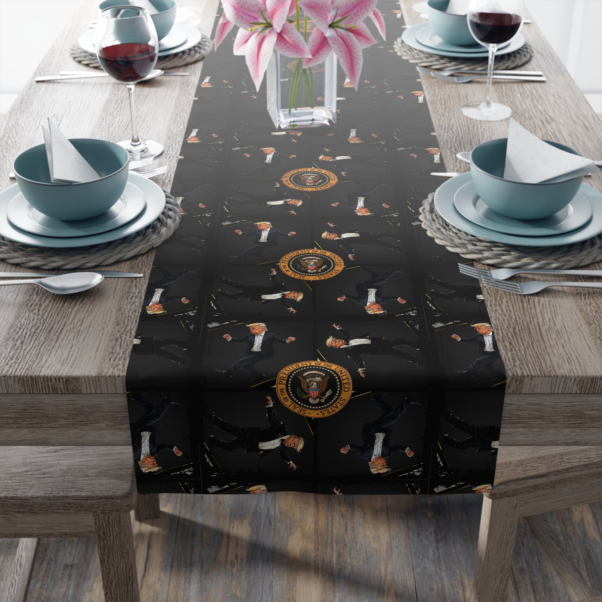 Dancing President Table Runner - Decor, Dining, Table Decor - EpiAl's Shop