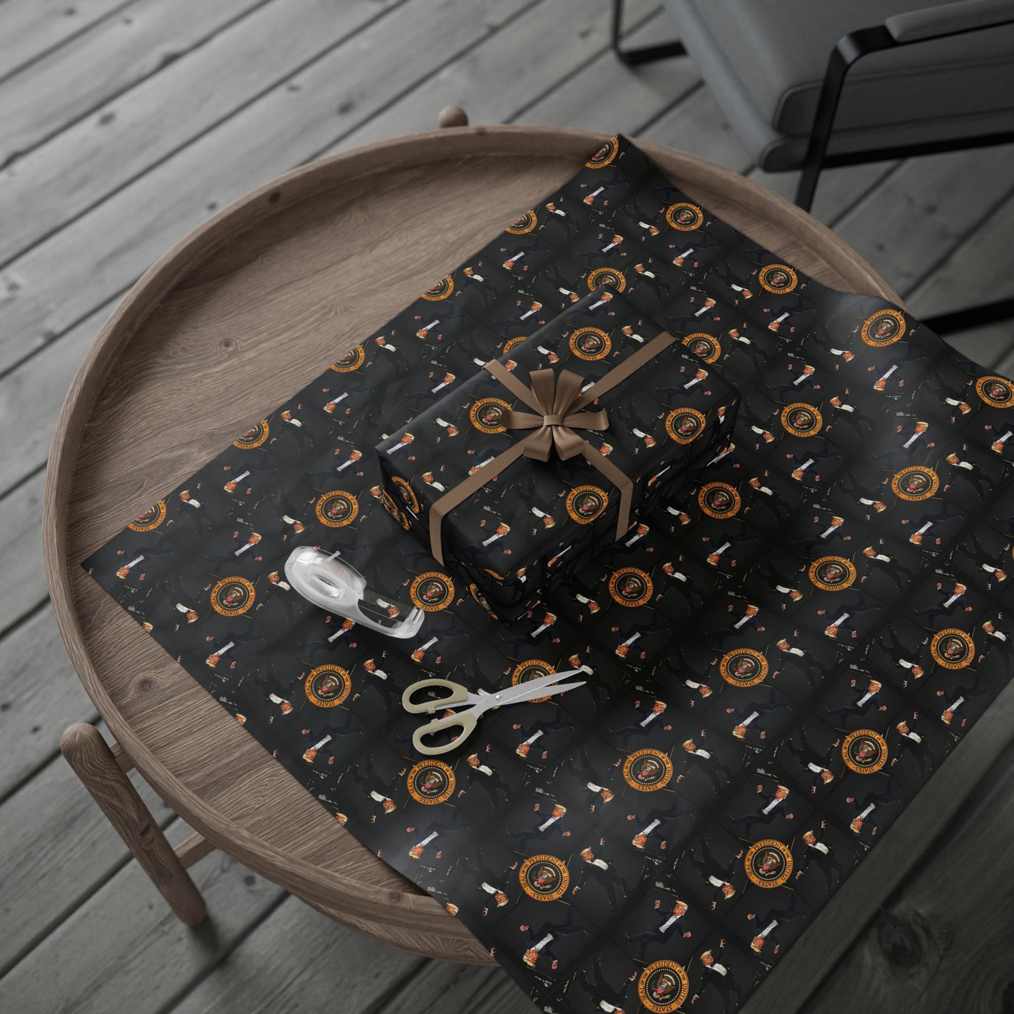 Dancing President Wrapping Paper - Paper Products, Gift Wrapping Paper - EpiAl's Shop