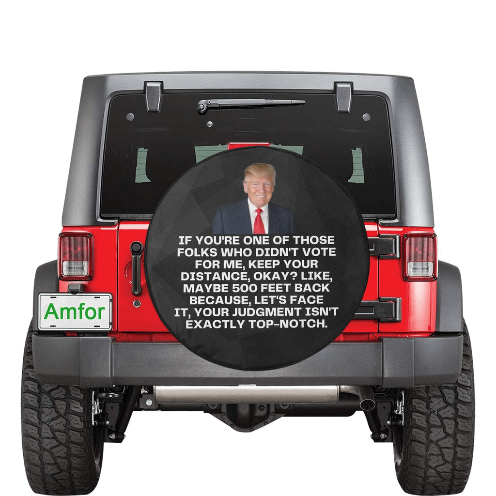 Trump 500 Feet Spare Tire Cover (Large)(17")
