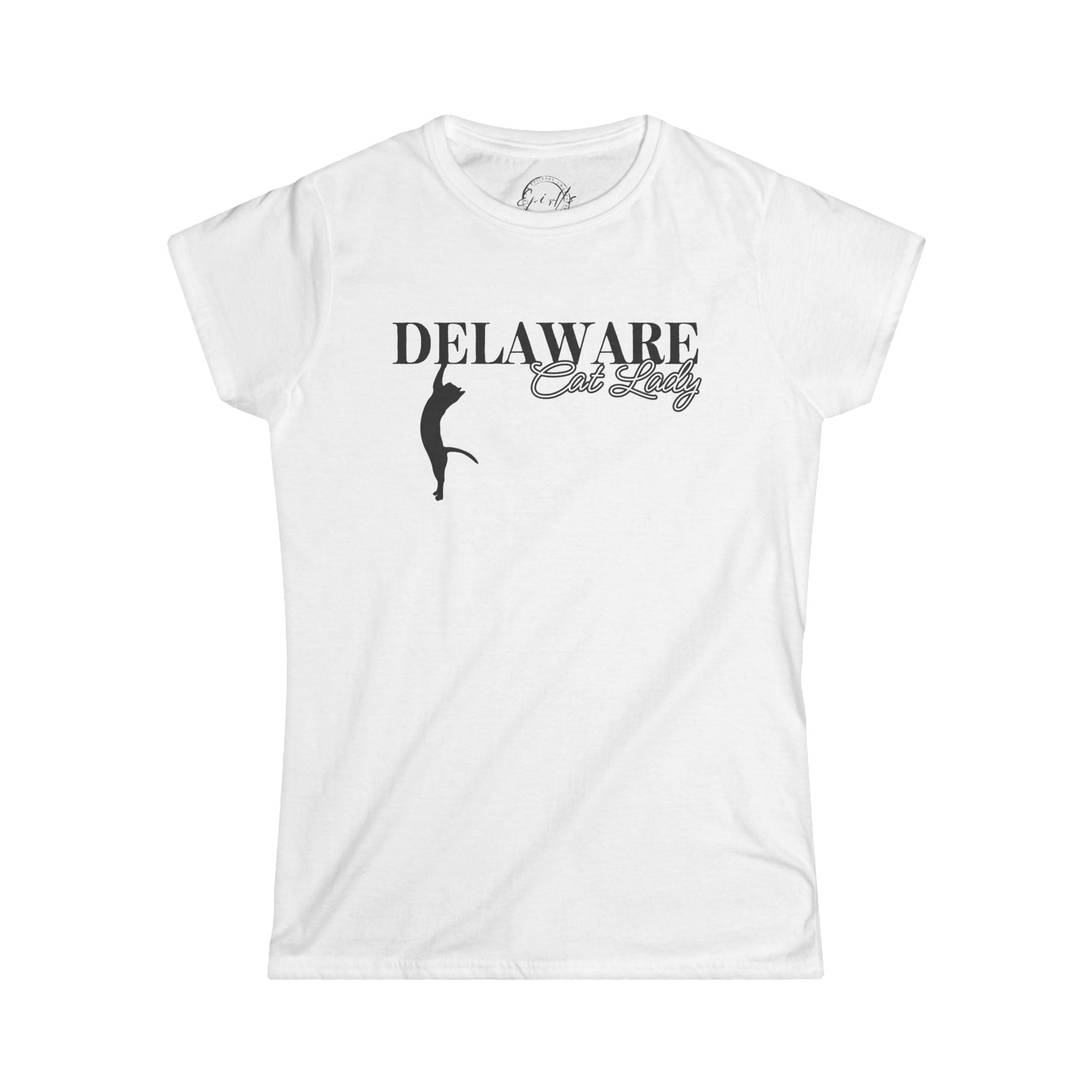 Delaware Cat Lady Softstyle Tee - T - Shirt - EpiAl's Shop