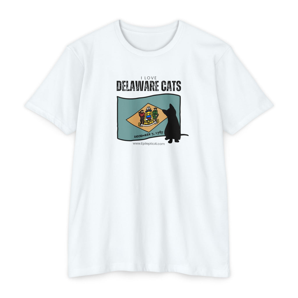Delaware Cats Unisex CVC Jersey T - shirt - T - Shirt - Epileptic Al’s Shop