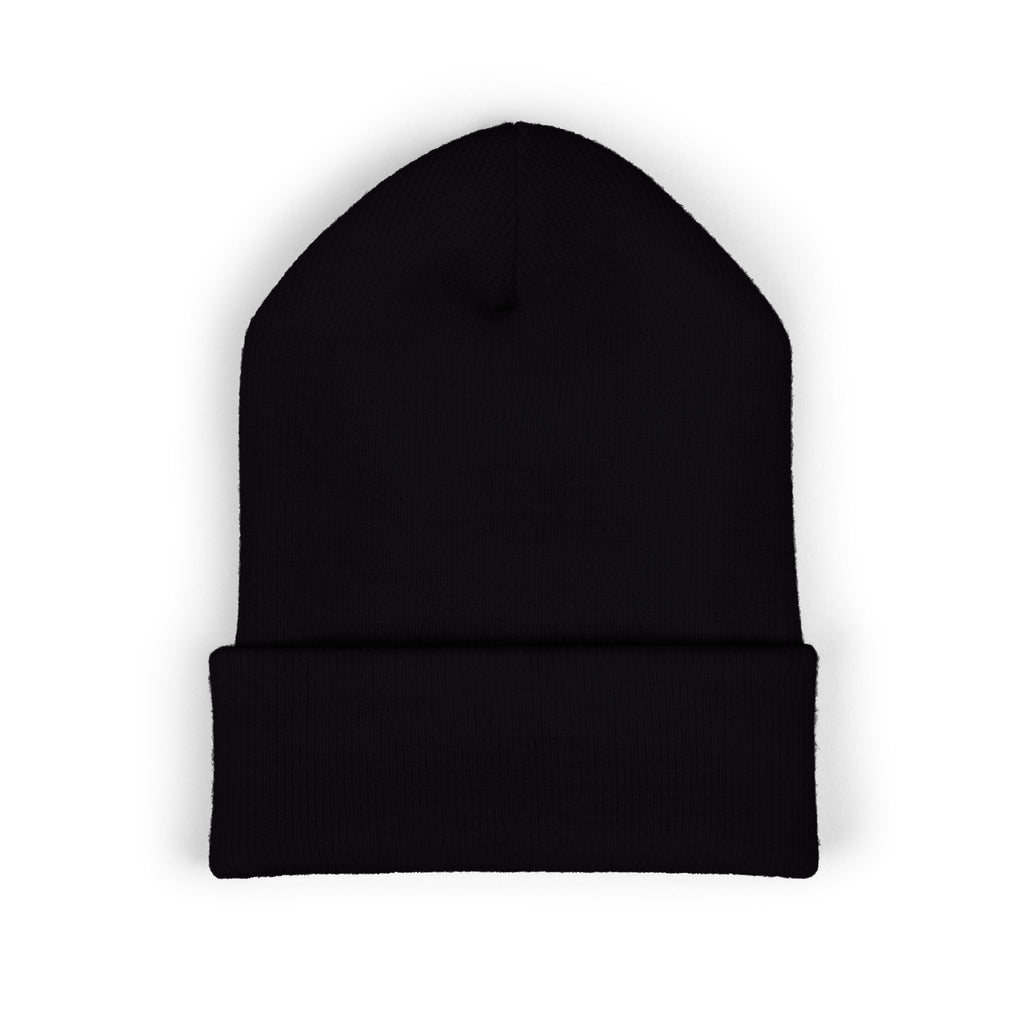 Democrazy Cuffed Beanie – Political Satire Knit Hat - Hats, Beanie - EpiAl's Shop