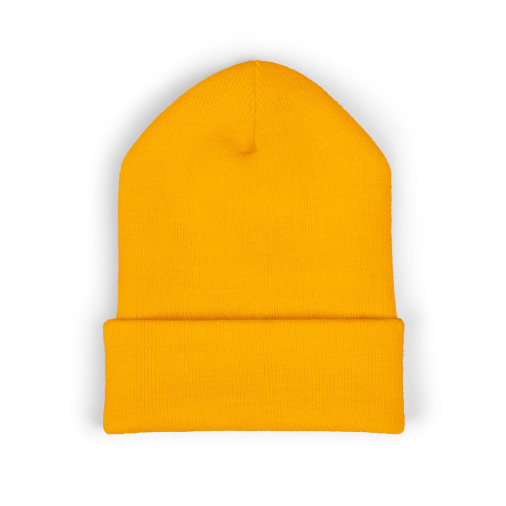 Democrazy Cuffed Beanie – Political Satire Knit Hat - Hats, Beanie - EpiAl's Shop