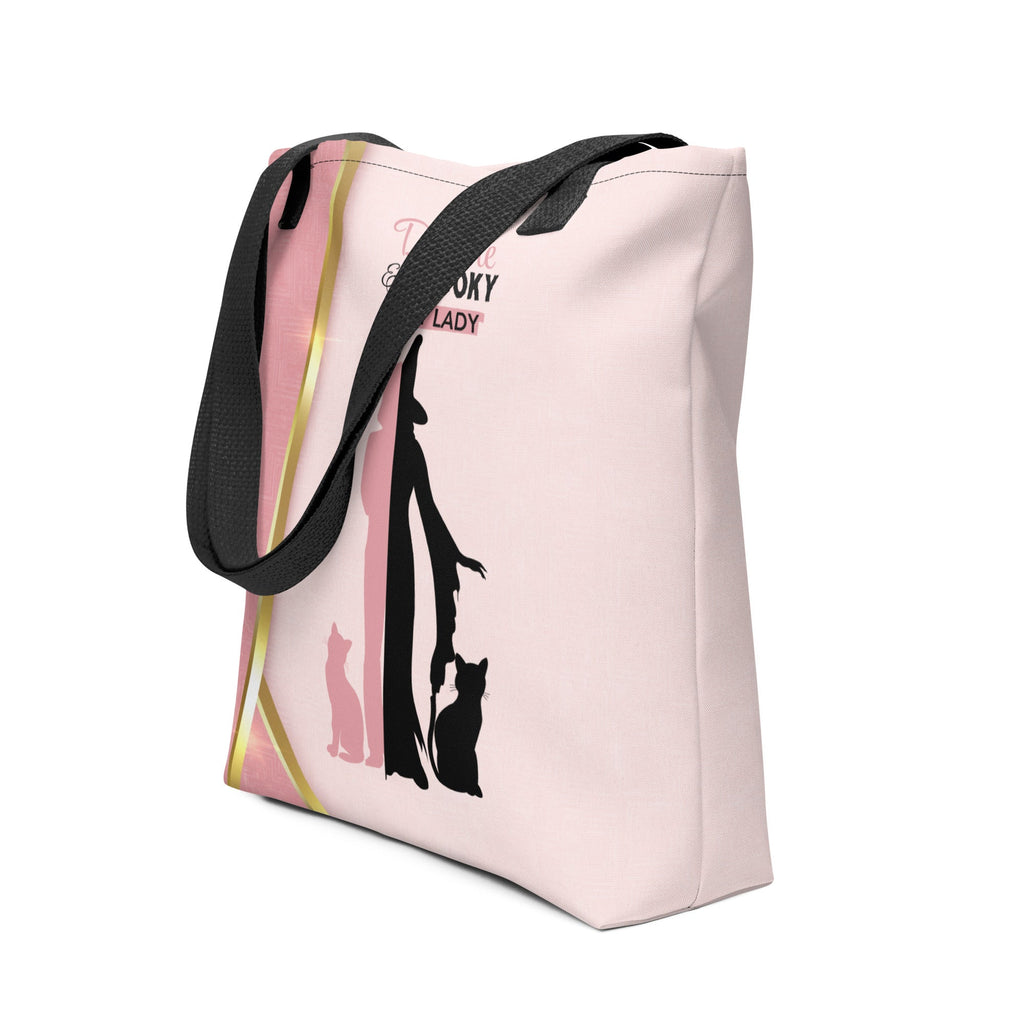 Demure & Spooky Cat Lady Tote Bag - Bags - EpiAl's Shop