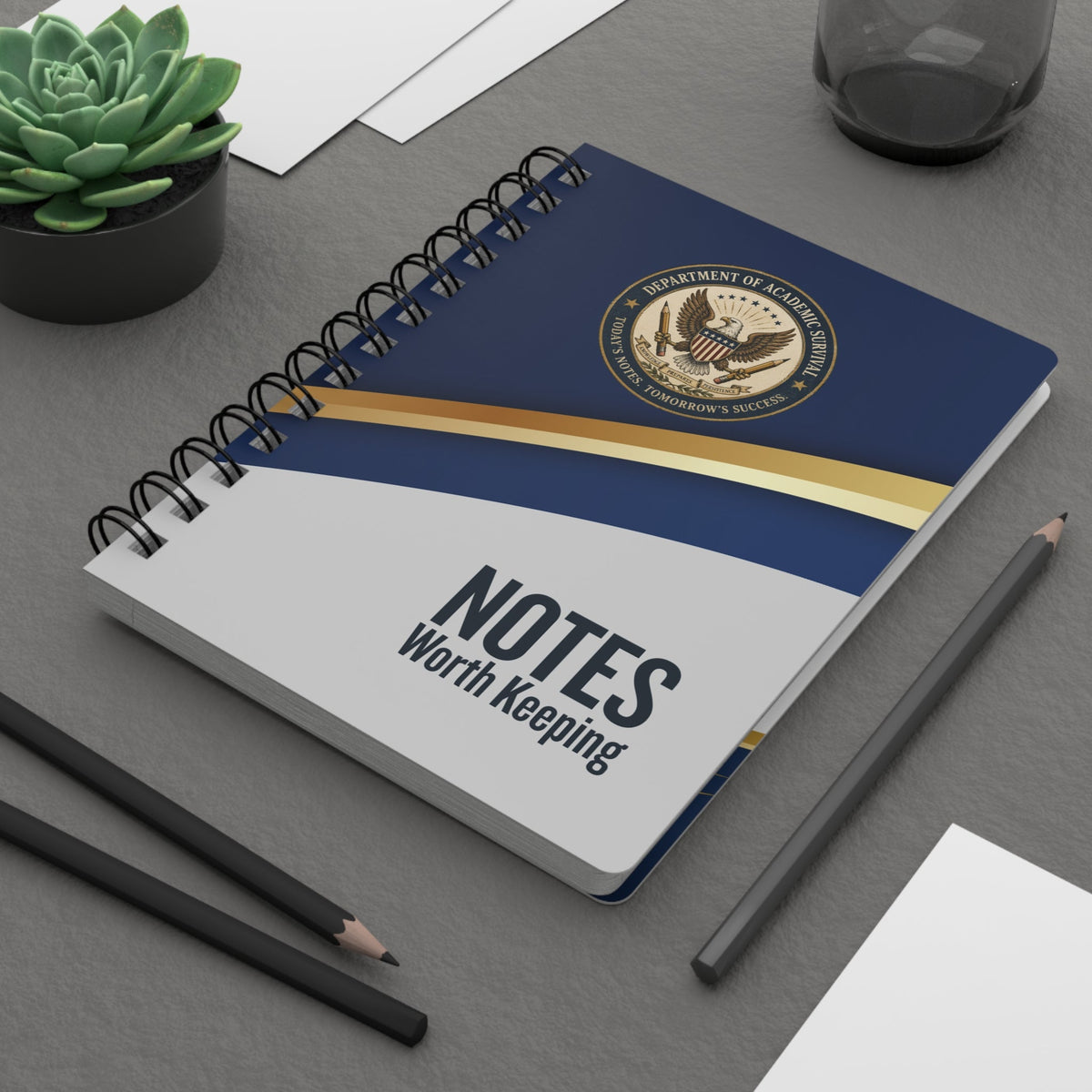 Department of Academic Survival Notebook - Paper Products, Notebooks and Journals - EpiAl's Shop