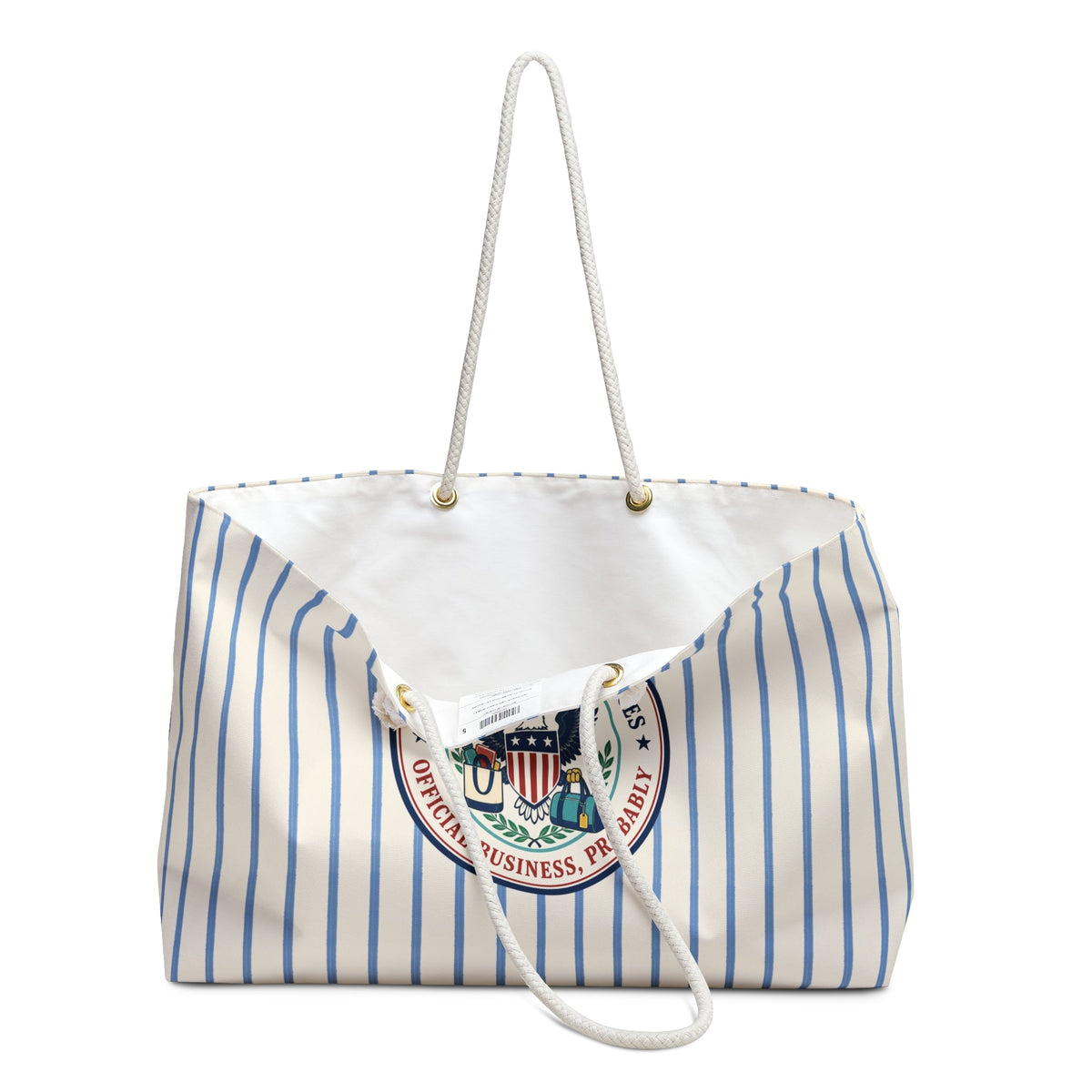 Department of Bringing Stuff Places Weekender Bag | Coastal Travel Tote - Bags, Weekender - EpiAl's Shop