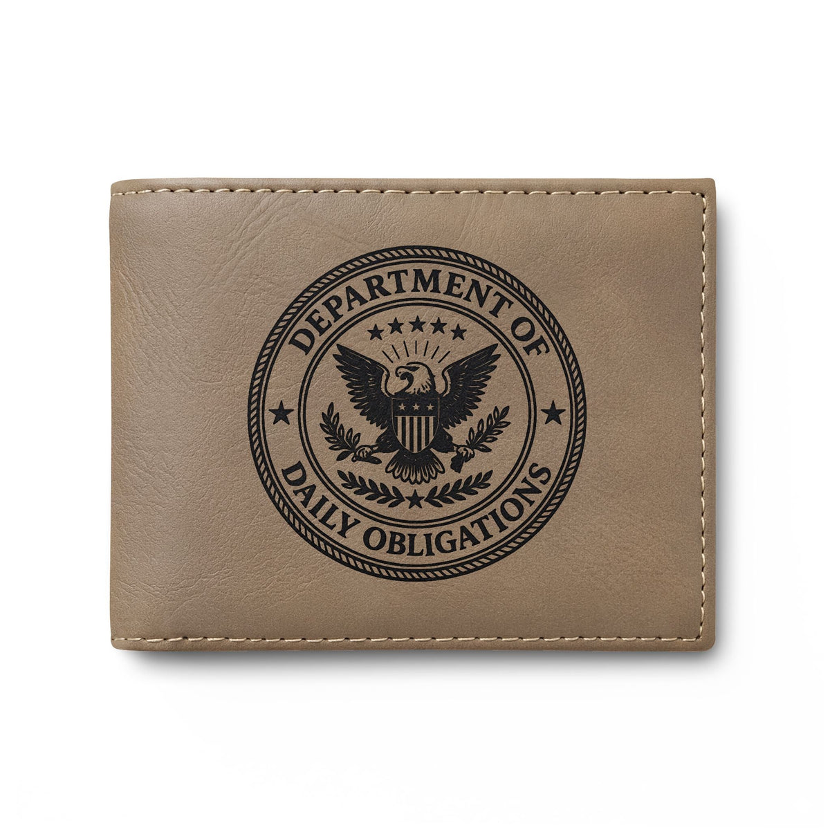 Department of Daily Obligations RFID Wallet | Operating Under Minimal Enthusiasm Bifold Wallet - Bags, Wallets - EpiAl's Shop