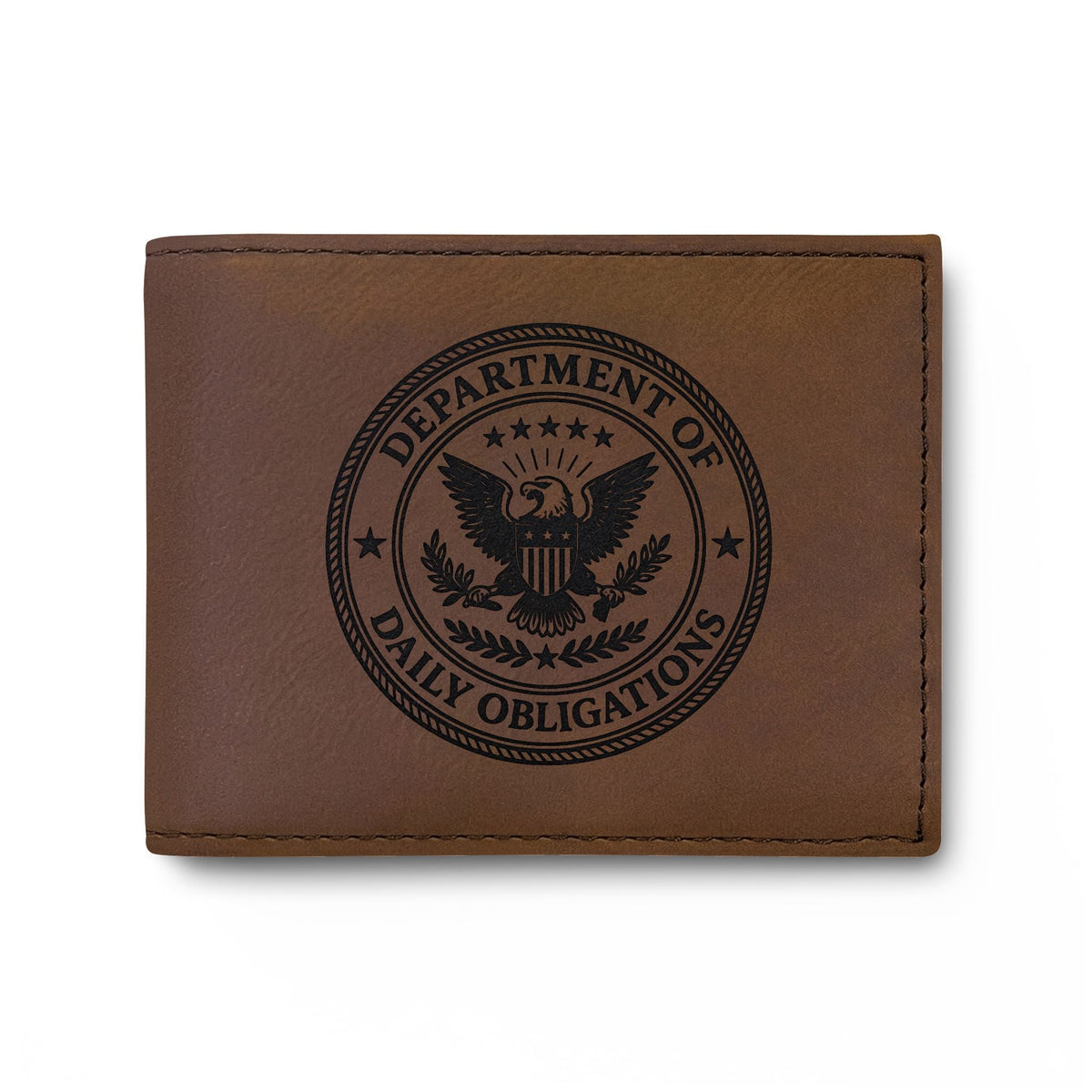 Department of Daily Obligations RFID Wallet | Operating Under Minimal Enthusiasm Bifold Wallet - Bags, Wallets - EpiAl's Shop