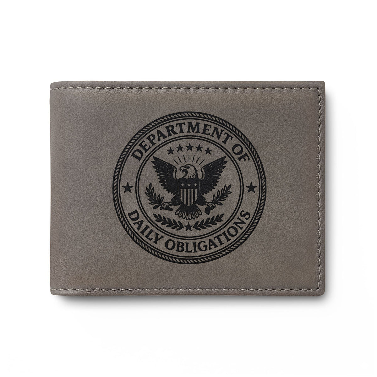 Department of Daily Obligations RFID Wallet | Operating Under Minimal Enthusiasm Bifold Wallet - Bags, Wallets - EpiAl's Shop