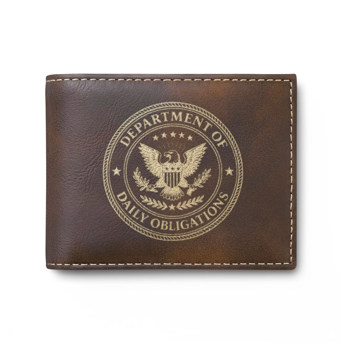 Department of Daily Obligations RFID Wallet | Operating Under Minimal Enthusiasm Bifold Wallet - Bags, Wallets - EpiAl's Shop