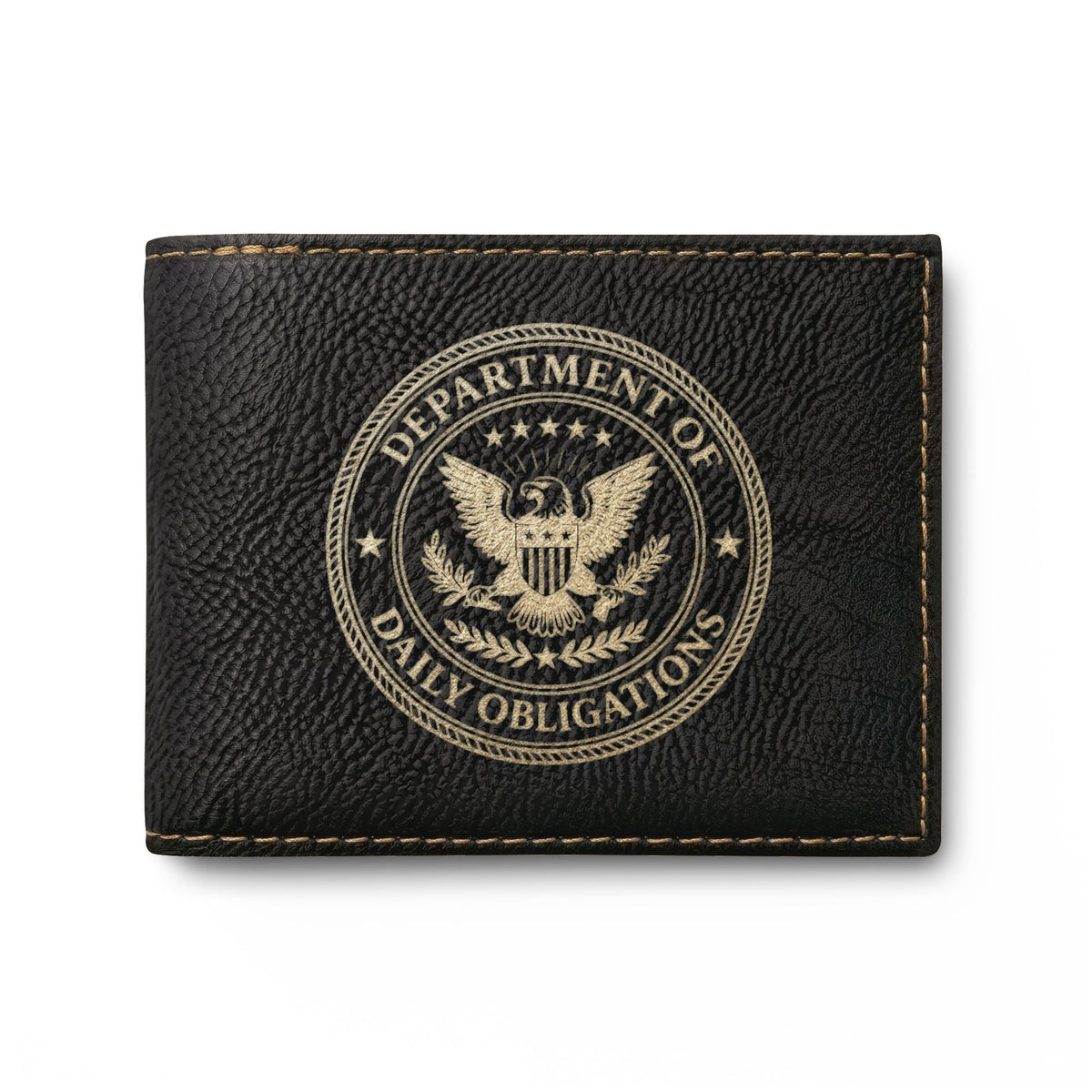 Department of Daily Obligations RFID Wallet | Operating Under Minimal Enthusiasm Bifold Wallet - Bags, Wallets - EpiAl's Shop