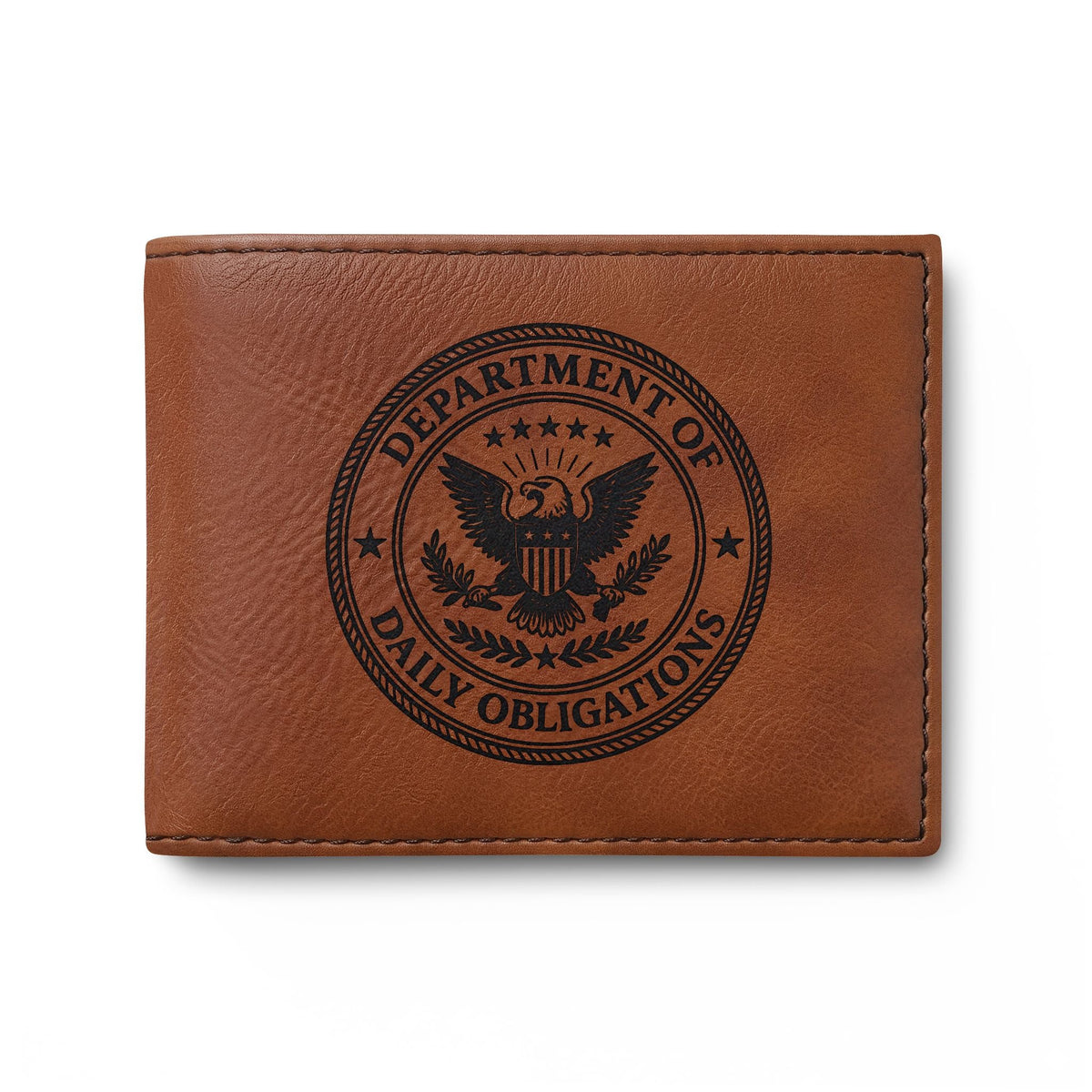 Department of Daily Obligations RFID Wallet | Operating Under Minimal Enthusiasm Bifold Wallet - Bags, Wallets - EpiAl's Shop