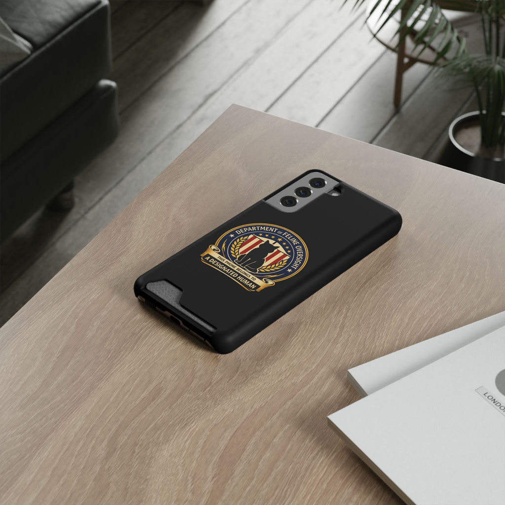 Department of Feline Oversight MagSafe iPhone Case — Designated Human Edition - Cases, Phone - EpiAl's Shop