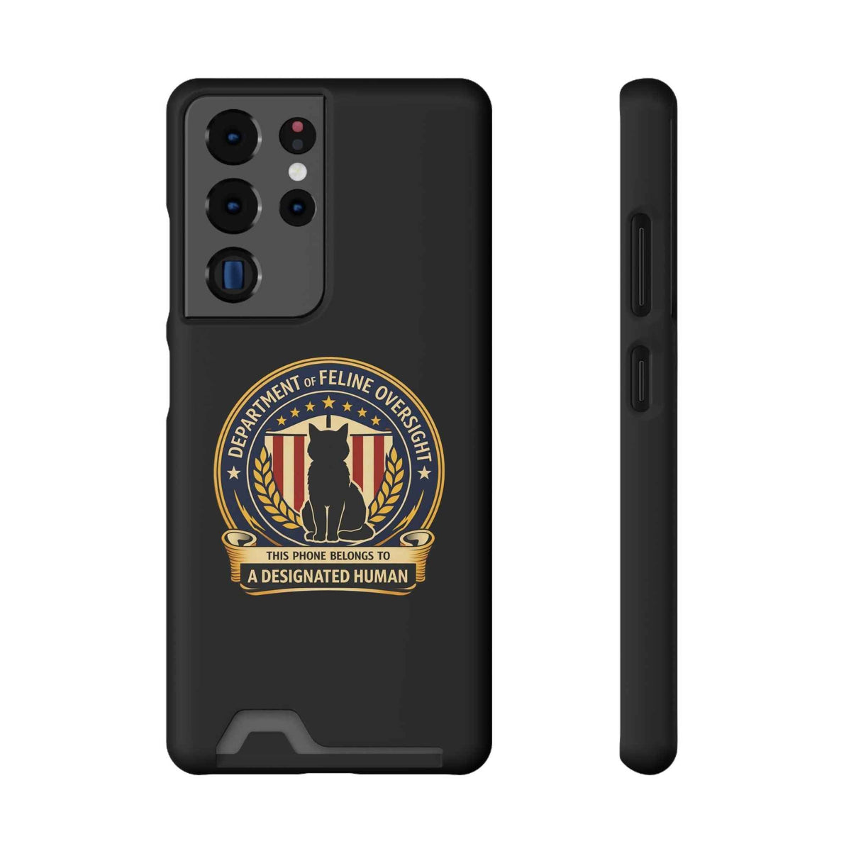 Department of Feline Oversight MagSafe iPhone Case — Designated Human Edition - Cases, Phone - EpiAl's Shop