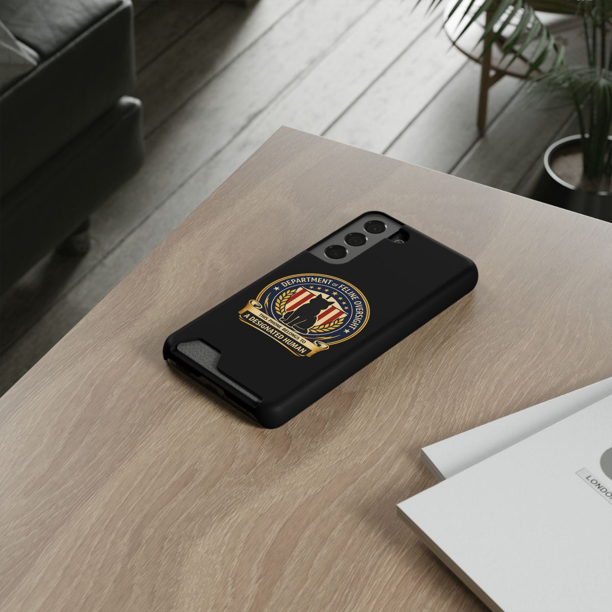 Department of Feline Oversight MagSafe iPhone Case — Designated Human Edition - Cases, Phone - EpiAl's Shop