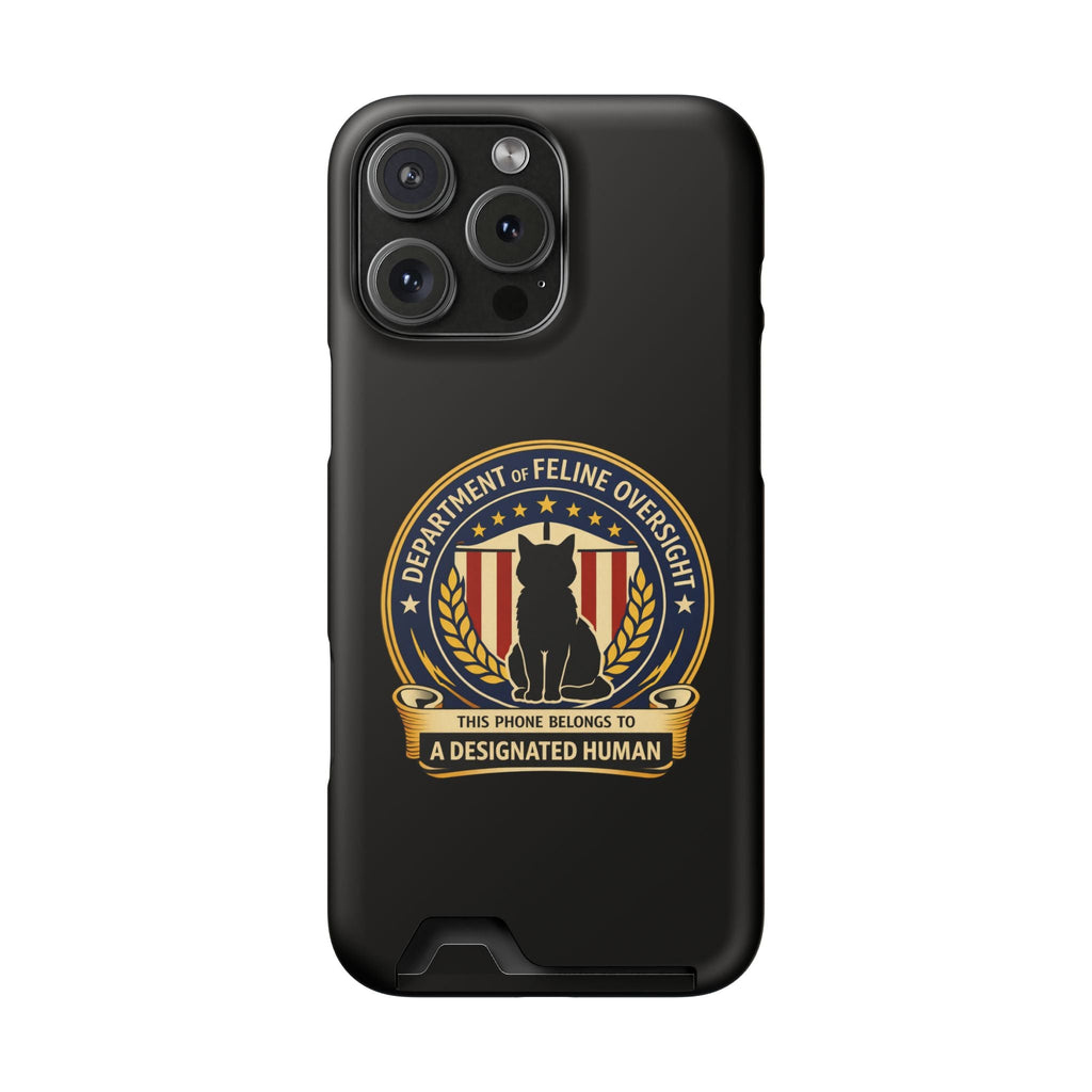 Department of Feline Oversight Samsung Case — Designated Human Edition - Cases, Phone - EpiAl's Shop
