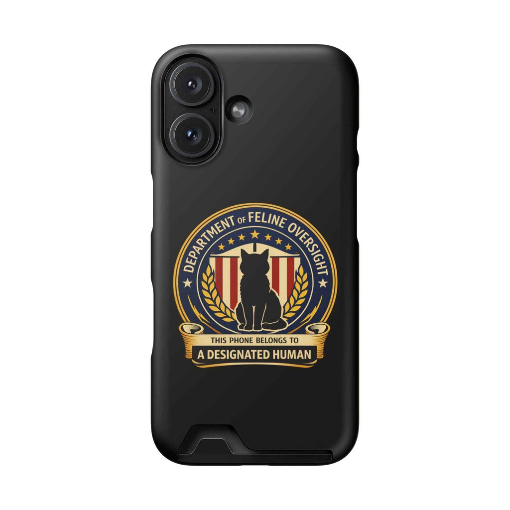 Department of Feline Oversight Samsung Case — Designated Human Edition - Cases, Phone - EpiAl's Shop