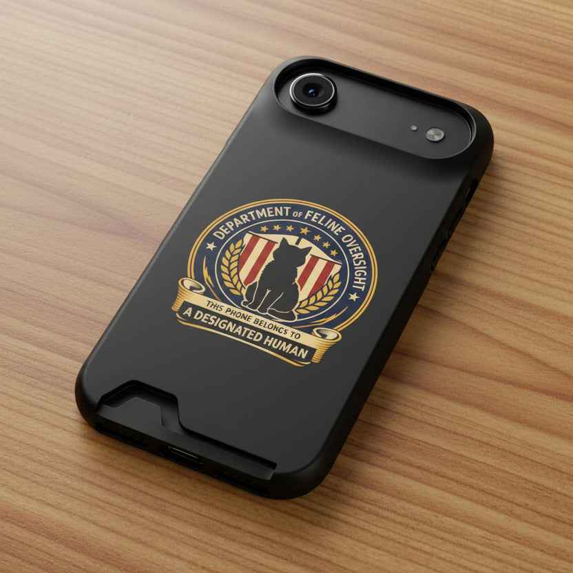 Department of Feline Oversight Samsung Case — Designated Human Edition - Cases, Phone - EpiAl's Shop