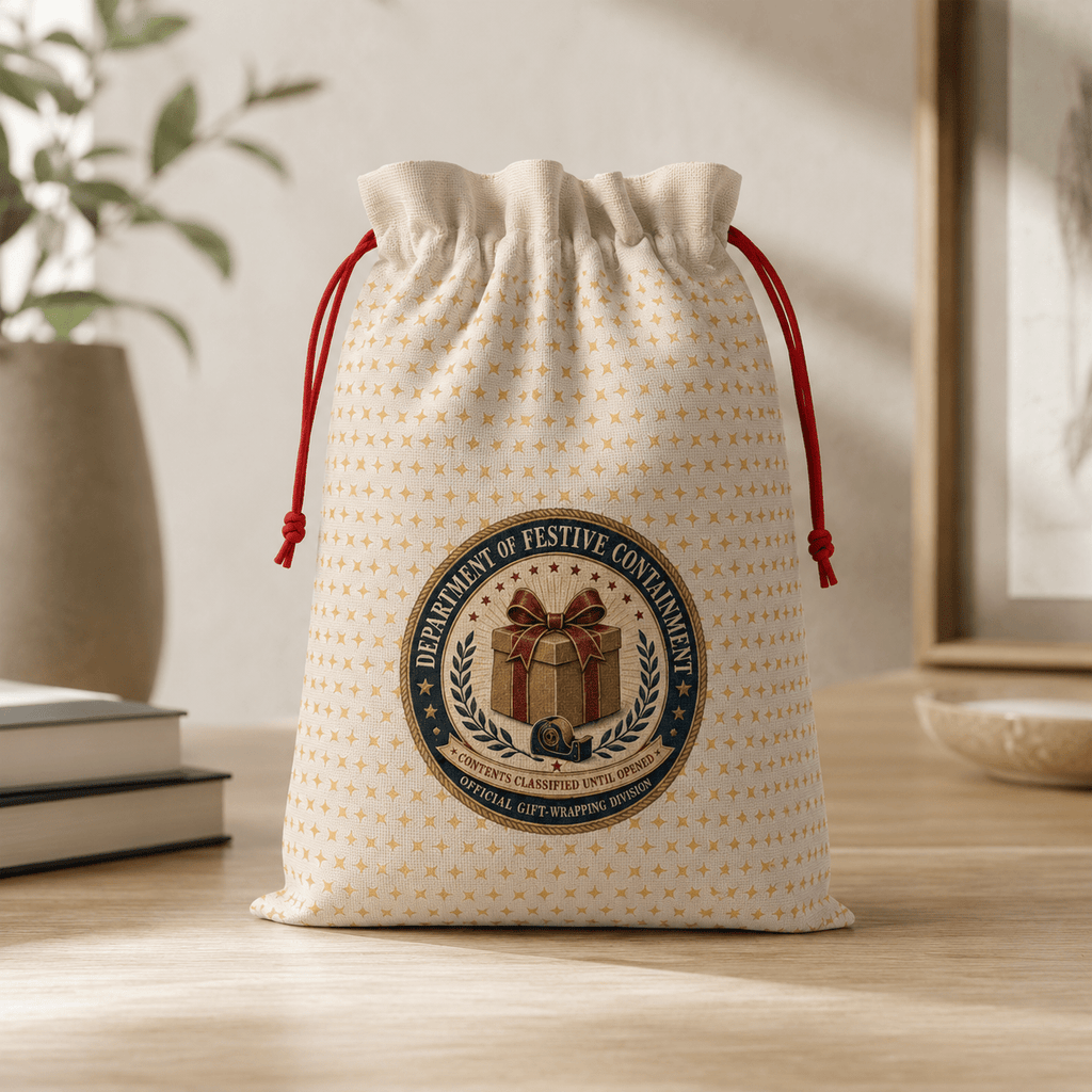 Department of Festive Containment Gift Bag - Gift Wrap, Bags - EpiAl's Shop