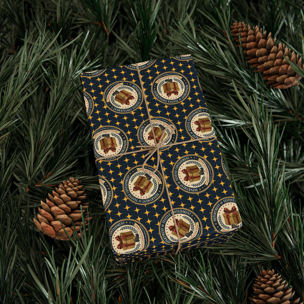 Department of Festive Containment Wrapping Paper Roll - Gift Wrap, Paper - EpiAl's Shop