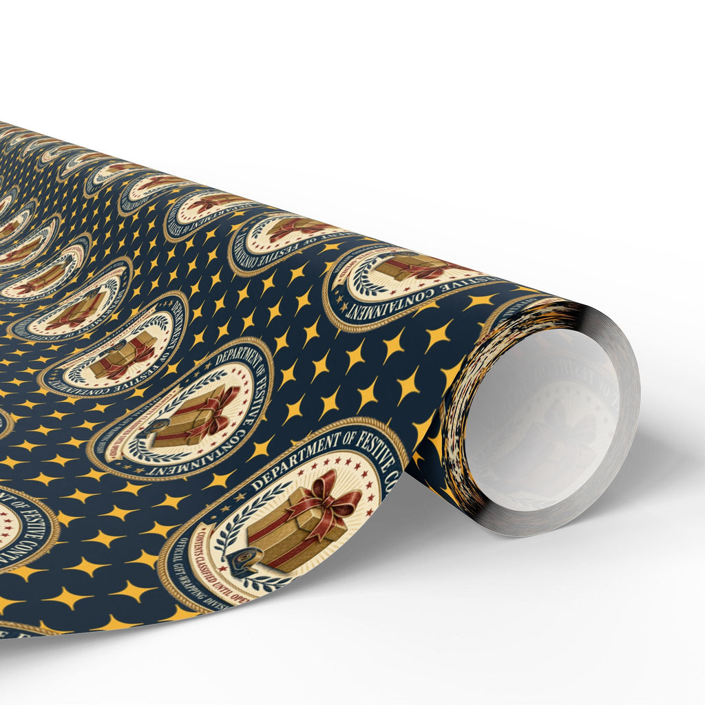 Department of Festive Containment Wrapping Paper Roll - Gift Wrap, Paper - EpiAl's Shop