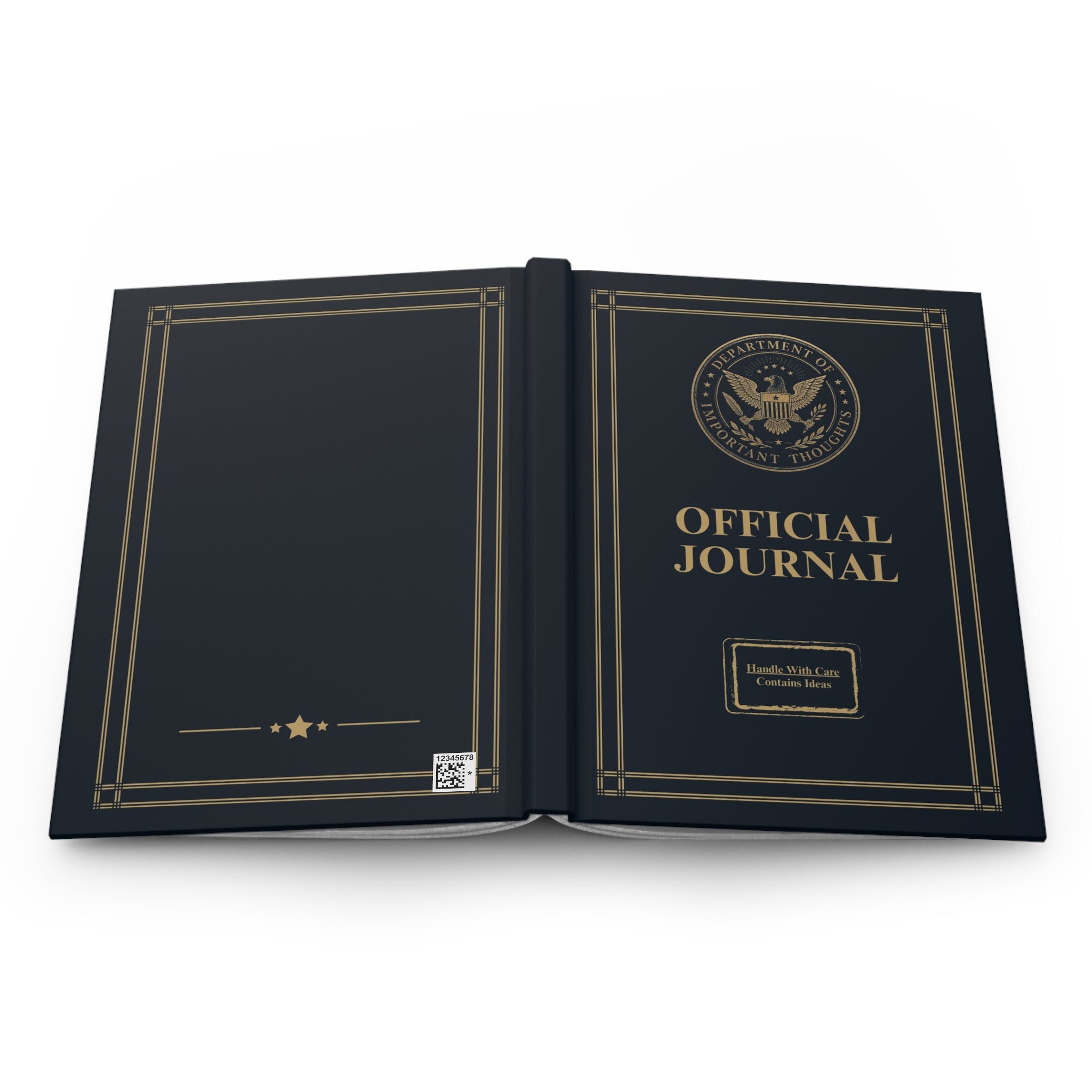 Department of Important Thoughts Official Journal - Paper Products, Notebooks and Journals - EpiAl's Shop