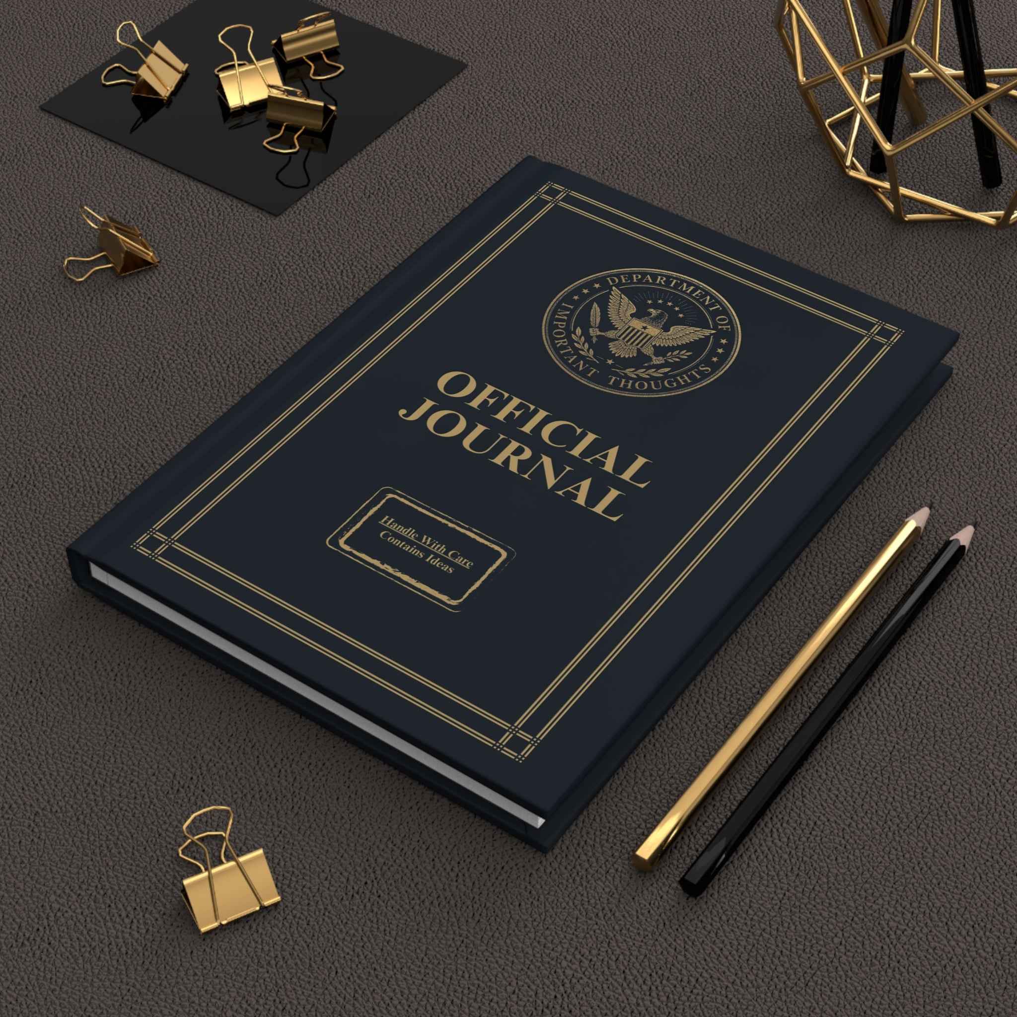 Department of Important Thoughts Official Journal - Paper Products, Notebooks and Journals - EpiAl's Shop