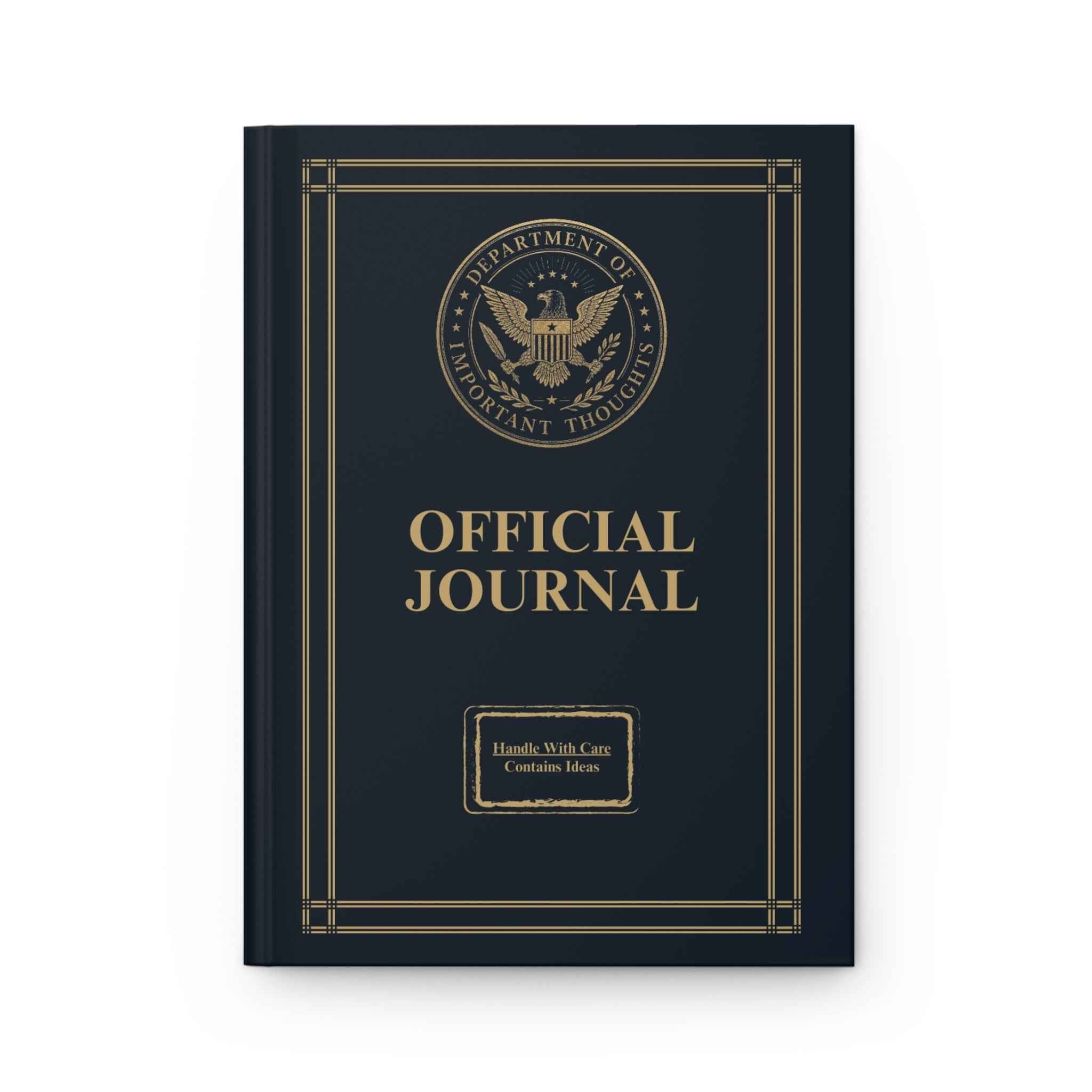 Department of Important Thoughts Official Journal - Paper Products, Notebooks and Journals - EpiAl's Shop
