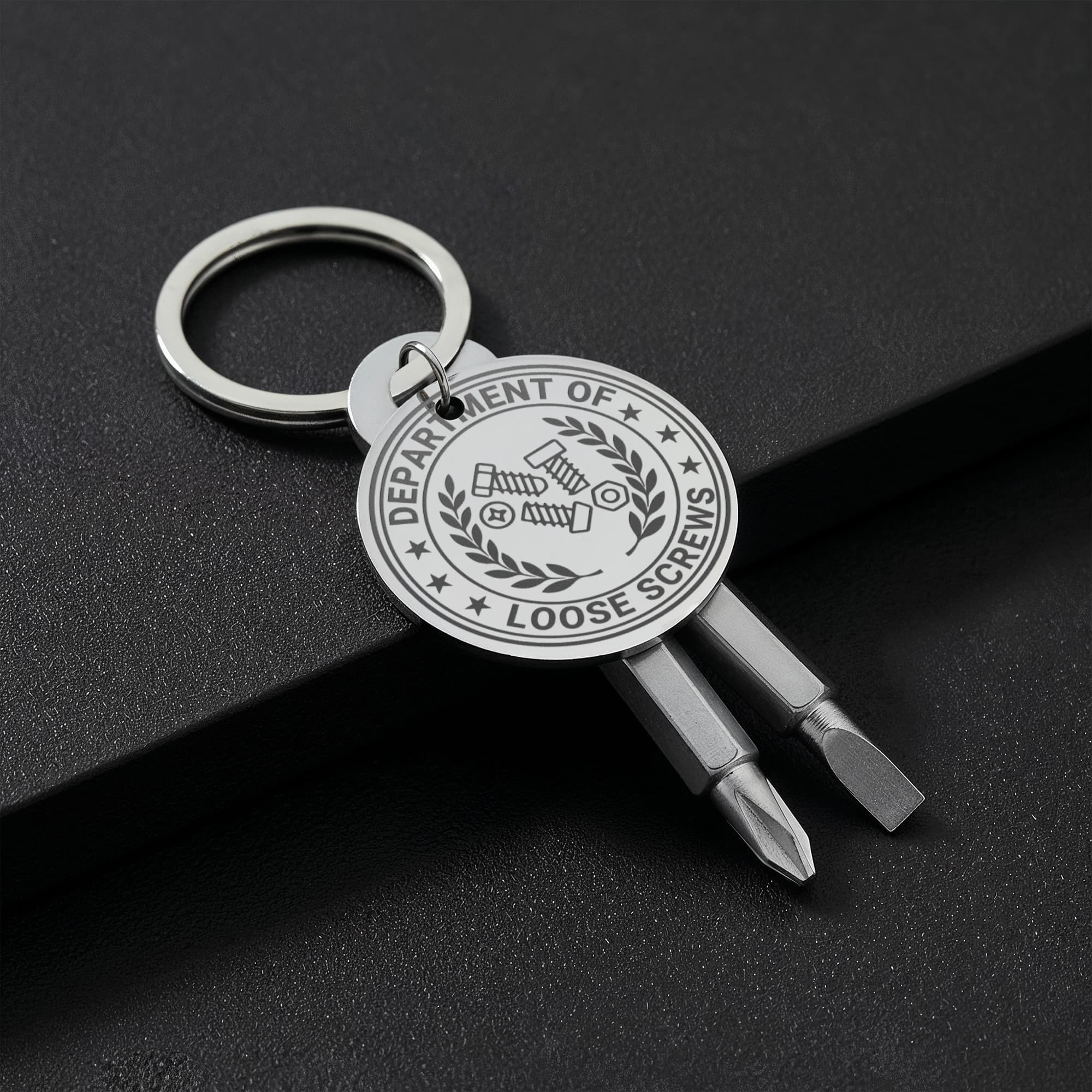 Department of Loose Screws Pocket Screwdriver Keychain - Jewelry, Keychains - EpiAl's Shop