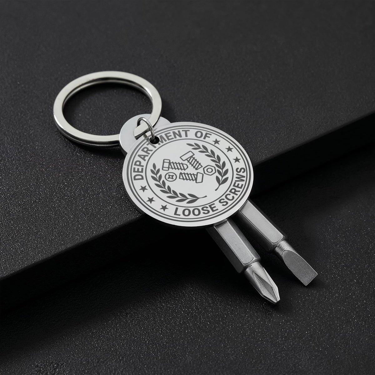 Department of Loose Screws Pocket Screwdriver Keychain - Jewelry, Keychains - EpiAl's Shop