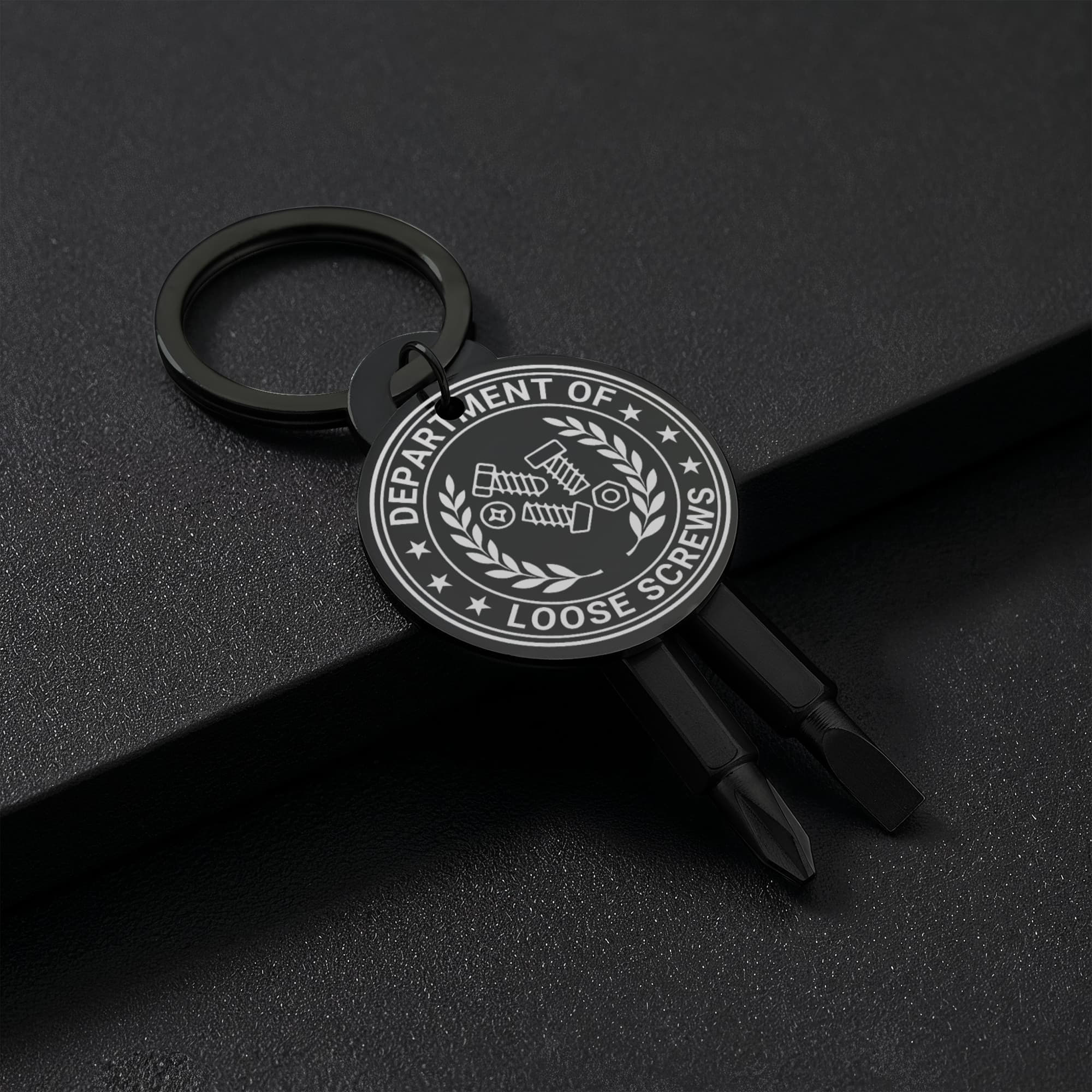 Department of Loose Screws Pocket Screwdriver Keychain - Jewelry, Keychains - EpiAl's Shop