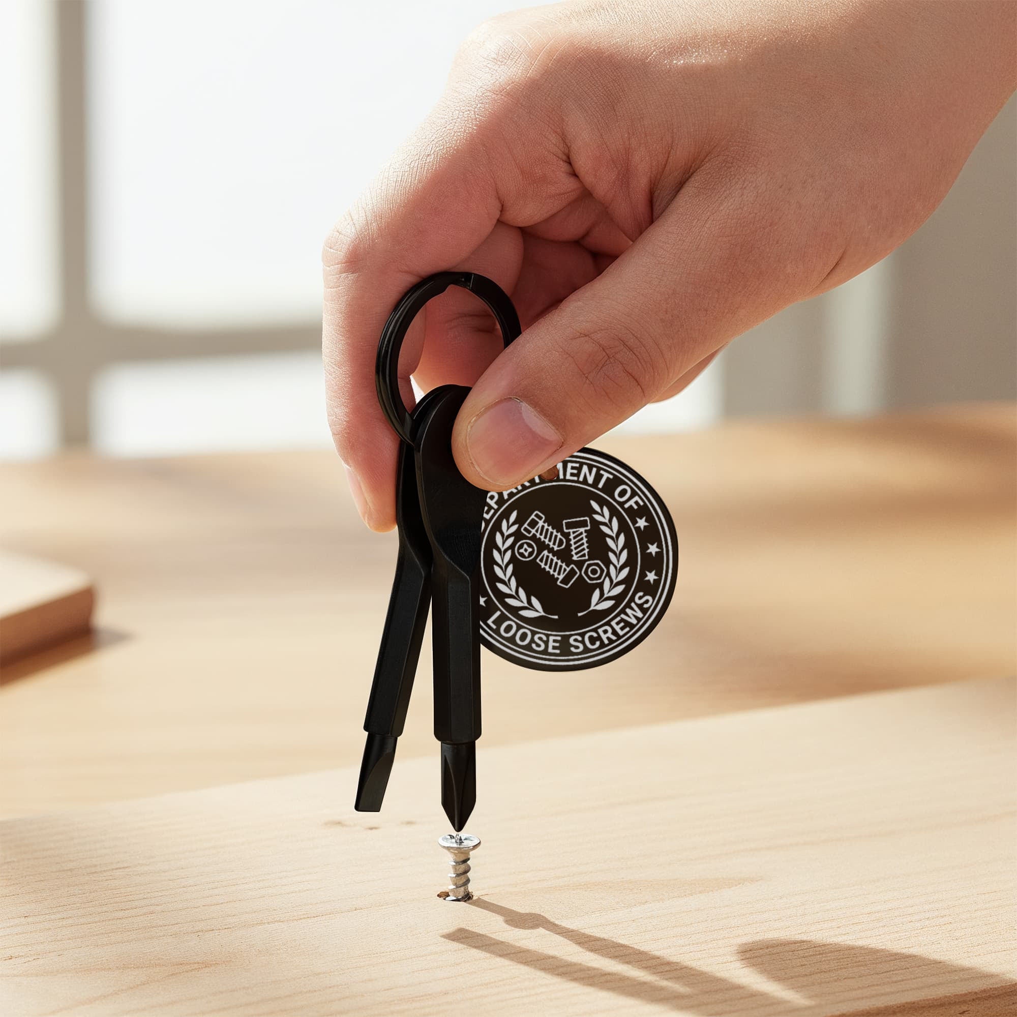 Department of Loose Screws Pocket Screwdriver Keychain - Jewelry, Keychains - EpiAl's Shop