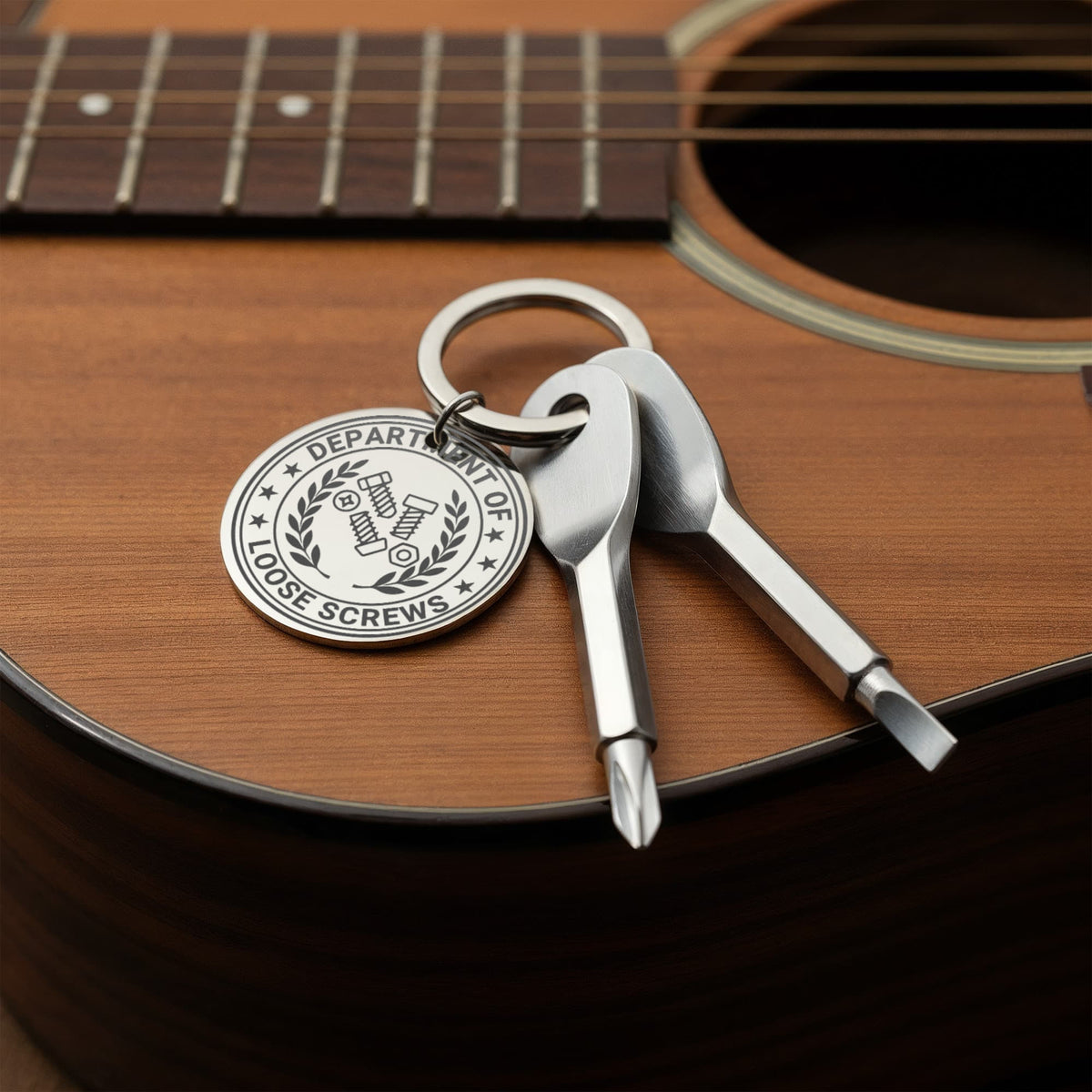Department of Loose Screws Pocket Screwdriver Keychain - Jewelry, Keychains - EpiAl's Shop