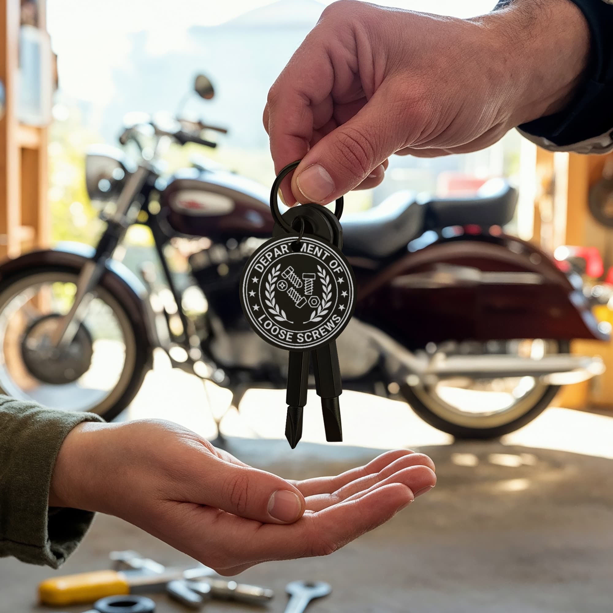 Department of Loose Screws Pocket Screwdriver Keychain - Jewelry, Keychains - EpiAl's Shop