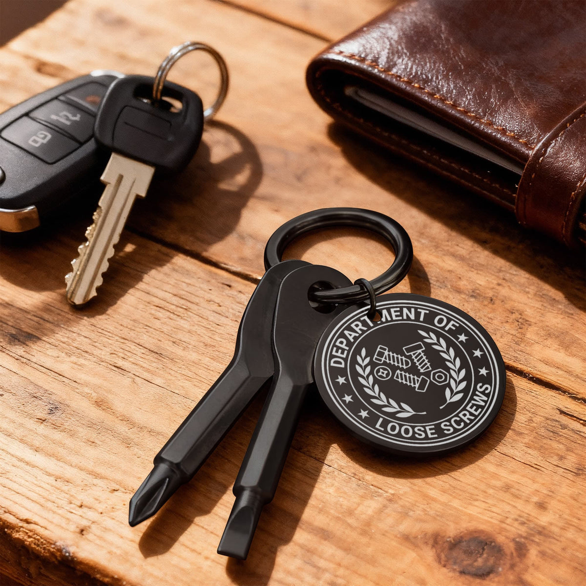 Department of Loose Screws Pocket Screwdriver Keychain - Jewelry, Keychains - EpiAl's Shop