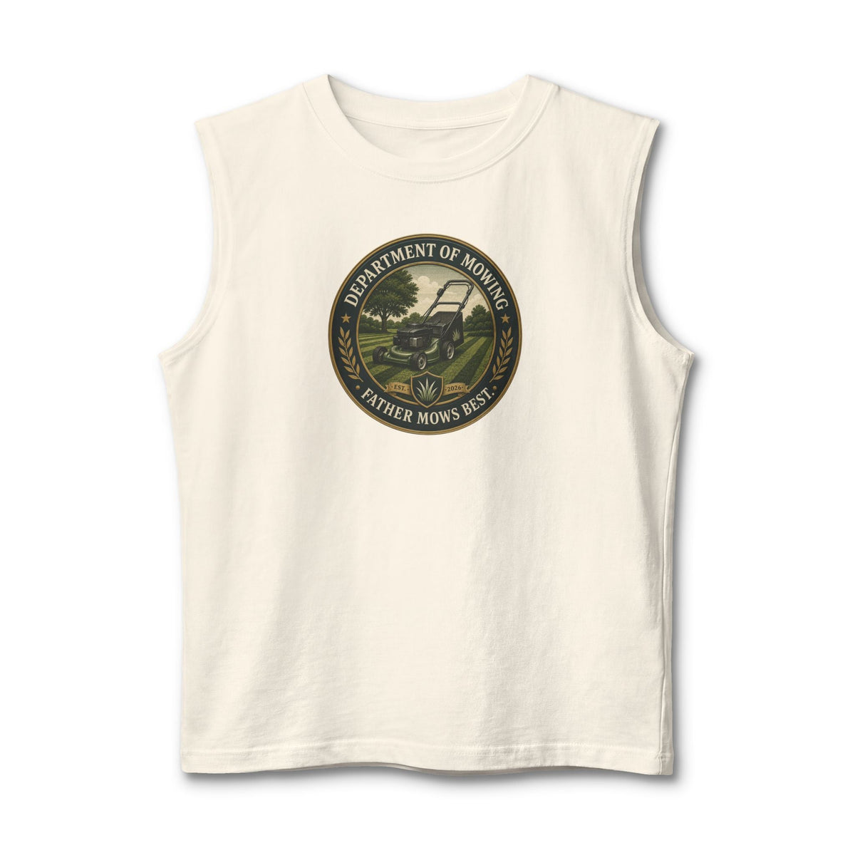 Department of Mowing Muscle Tank - Clothing, Women, T-Shirts, Sleeveless Tanks - EpiAl's Shop
