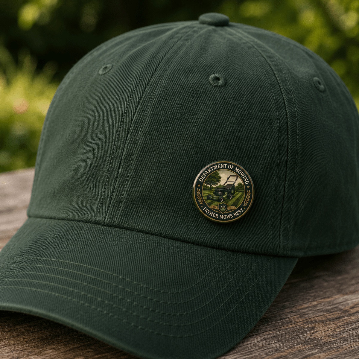 Department of Mowing Pin Button - Buttons, Pinback - EpiAl's Shop