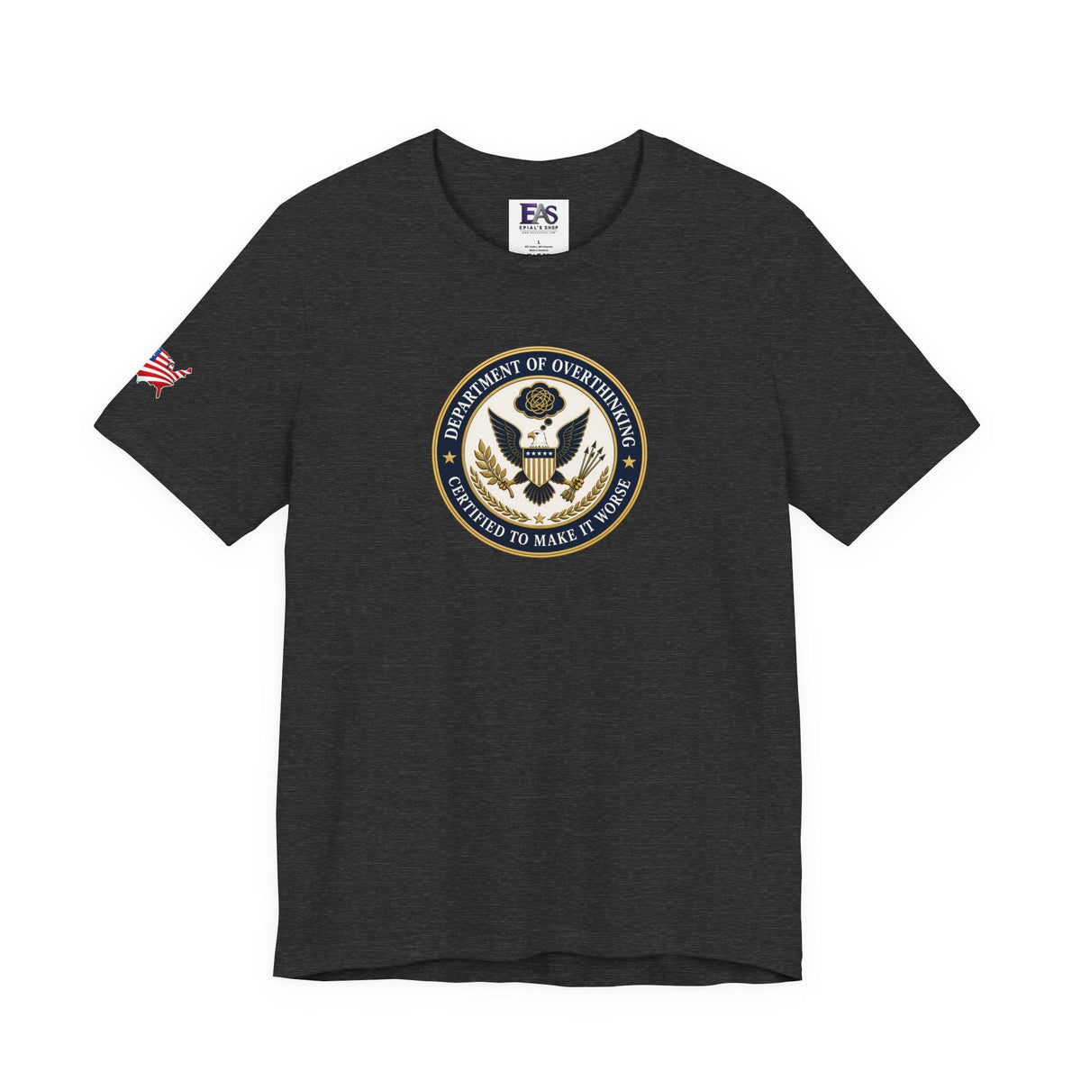 Department of Overthinking Certified to Make It Worse T-Shirt - Clothing, Unisex, T-Shirts - EpiAl's Shop
