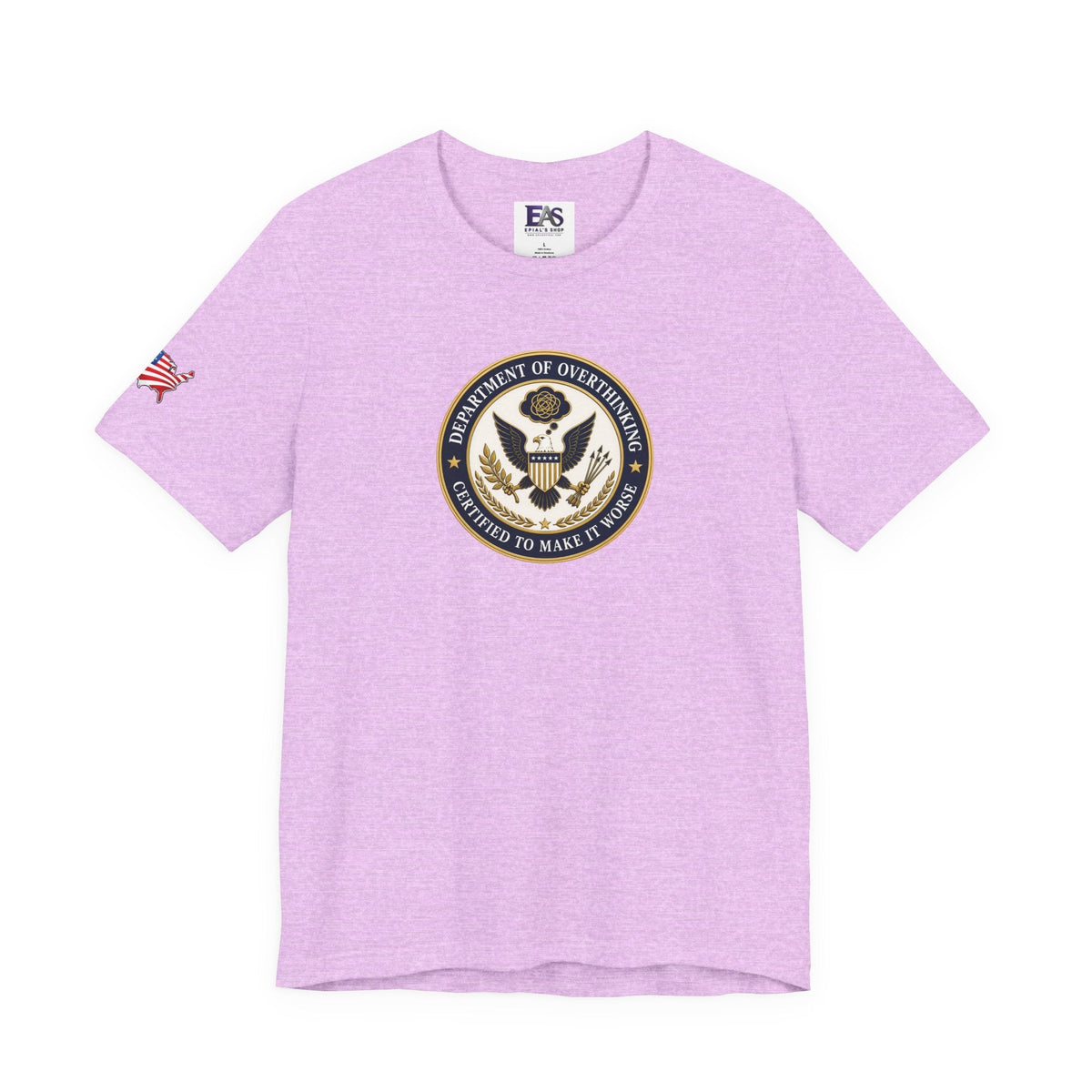 Department of Overthinking Certified to Make It Worse T-Shirt - Clothing, Unisex, T-Shirts - EpiAl's Shop